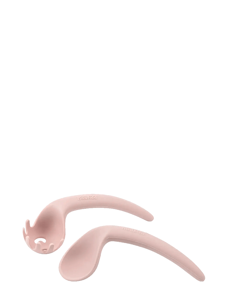 Haakaa - Haakaa Silikone ske sæt - Blush - essgeschirr - blush - 1