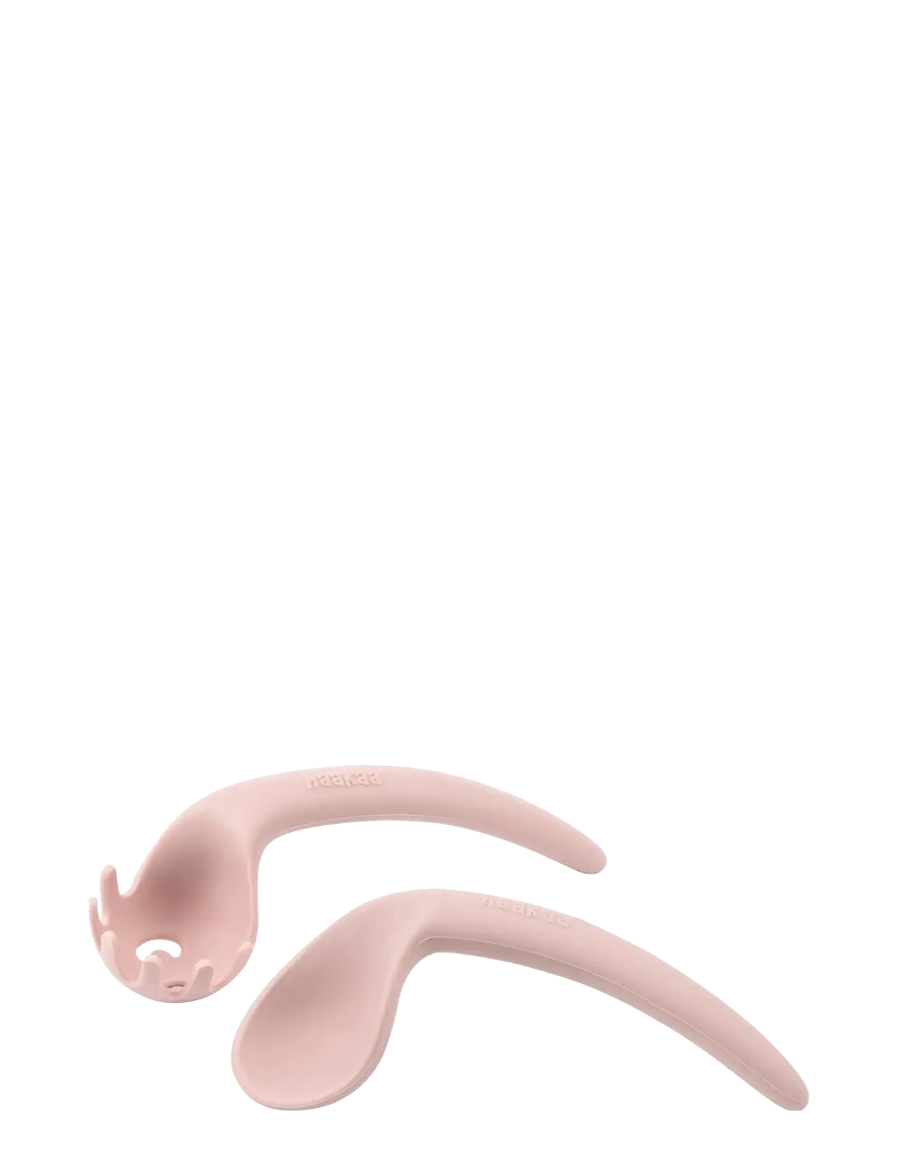 Haakaa Haakaa Silikone ske sæt - Blush - Babyprodukter - BLUSH / pink/rose