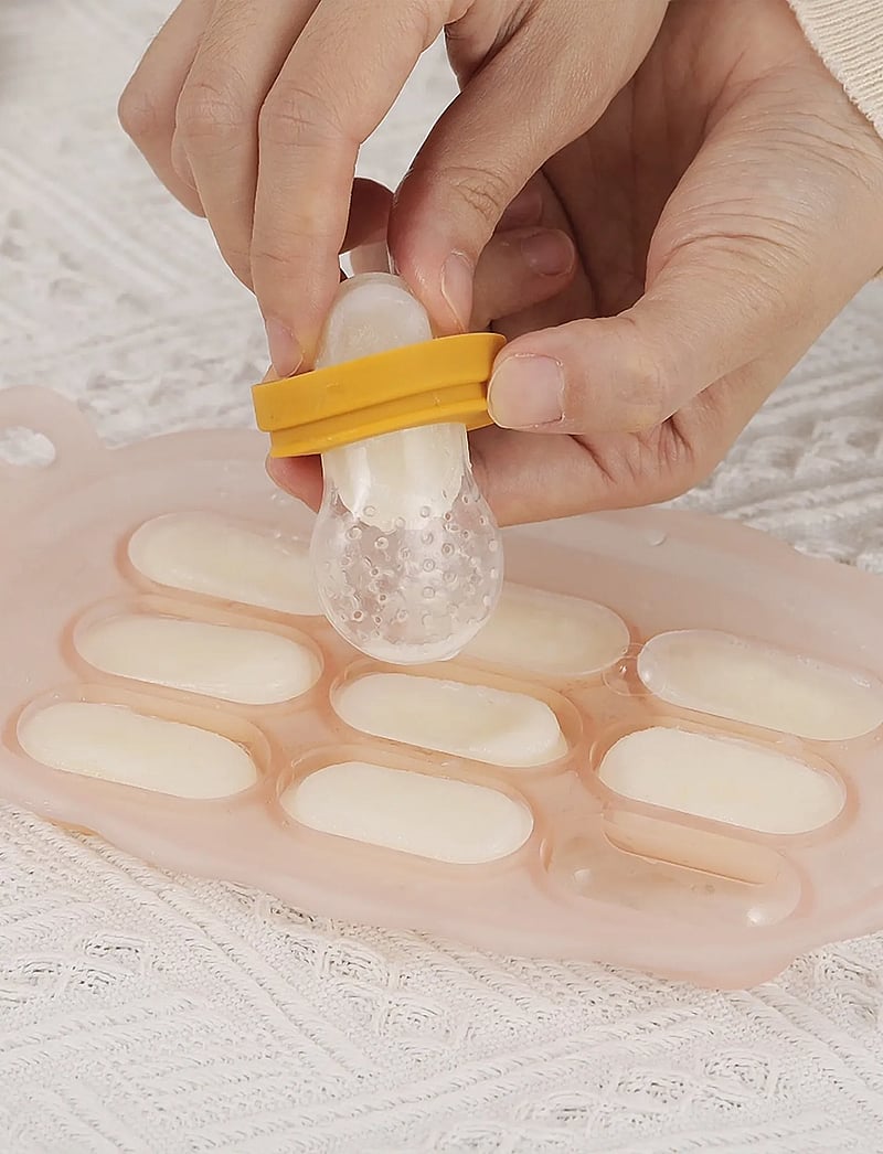 Haakaa - Haakaa Pineapple Silicone Nibble Tray - Blush - beholdere for barnemat - blush - 0
