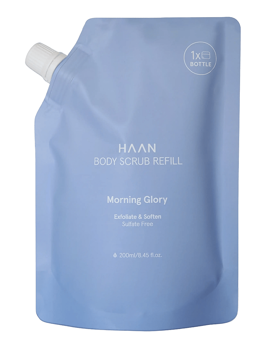 Haan - Morning Glory Body Scrub Refill 200ml - keha koorimine - blue - 0
