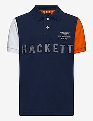 Hackett London - AMR MULTI B - polo shirts - 581dark blue - 0