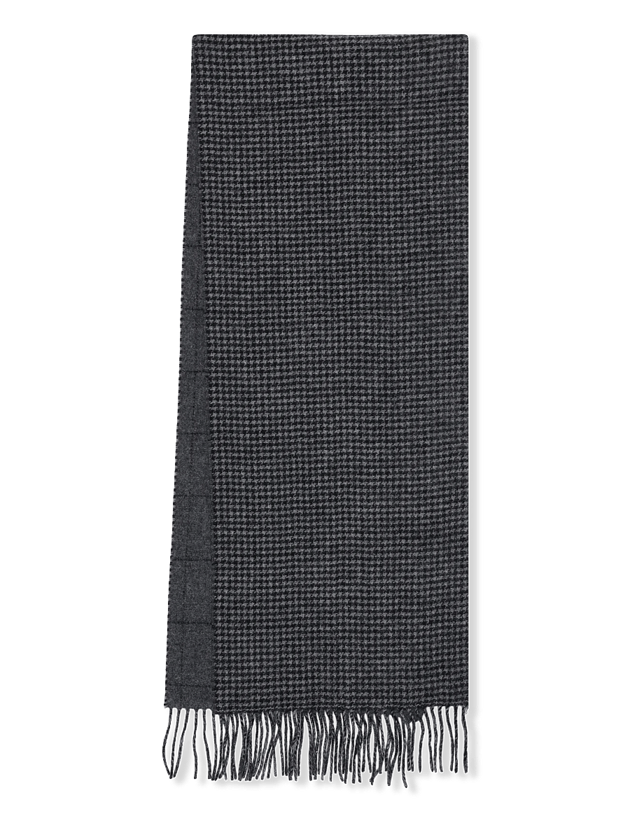 Hackett London - X2 FACE SCARF - talvesallid - college grey - 0