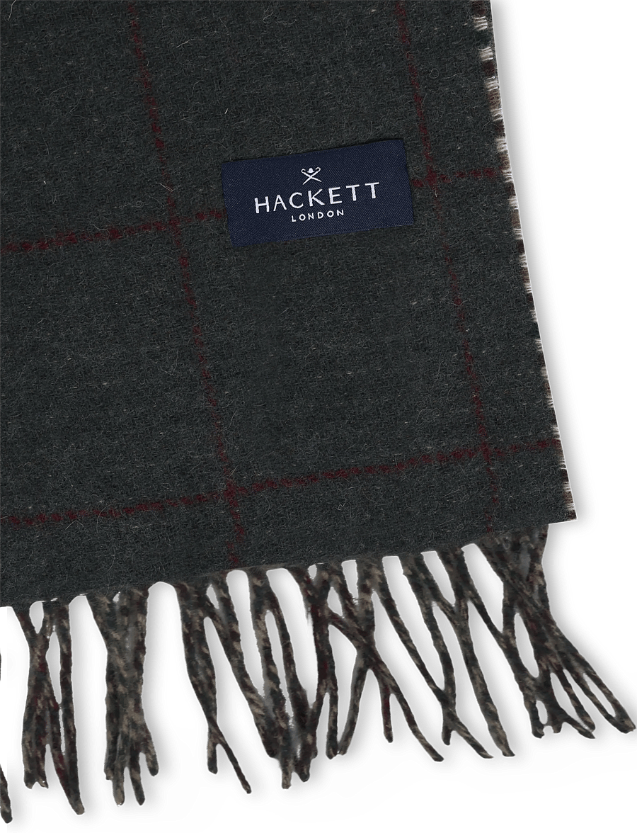 Hackett London - X2 FACE SCARF - halsdukar - hunter green - 2