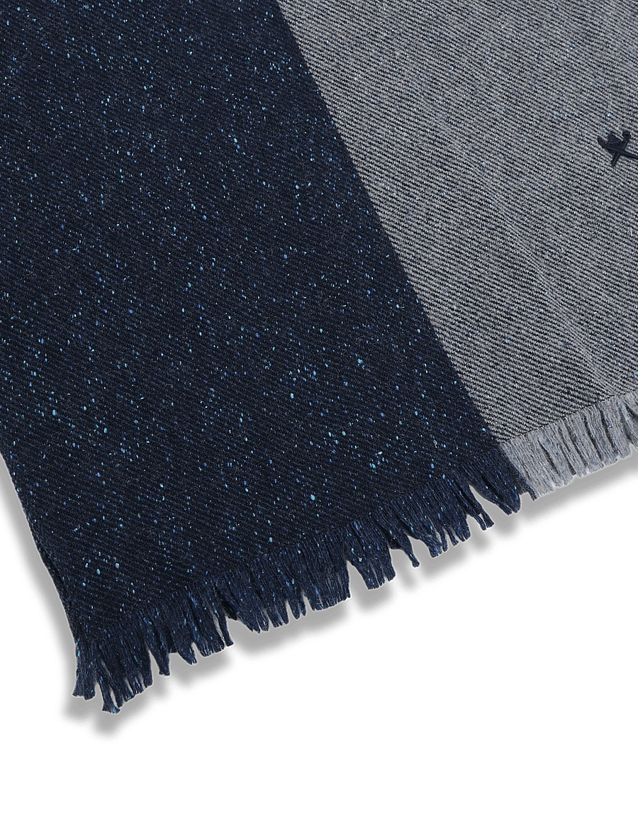 Hackett London - BROLLY FRISBY SCARF - winterschals - blue - 2