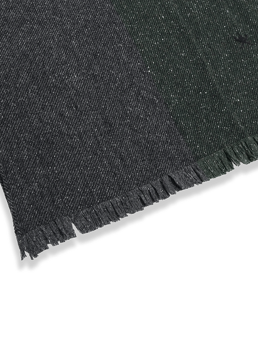 Hackett London - BROLLY FRISBY SCARF - winter scarves - khaki green - 2