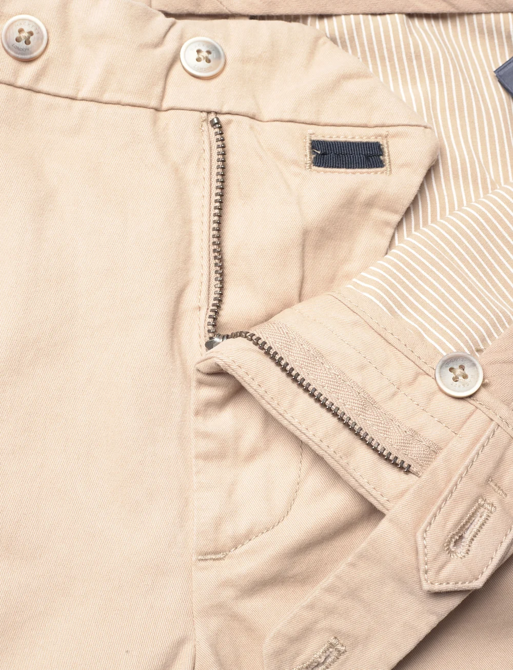 Hackett London - C CHINO KENSINGTON - chinos - oat - 3