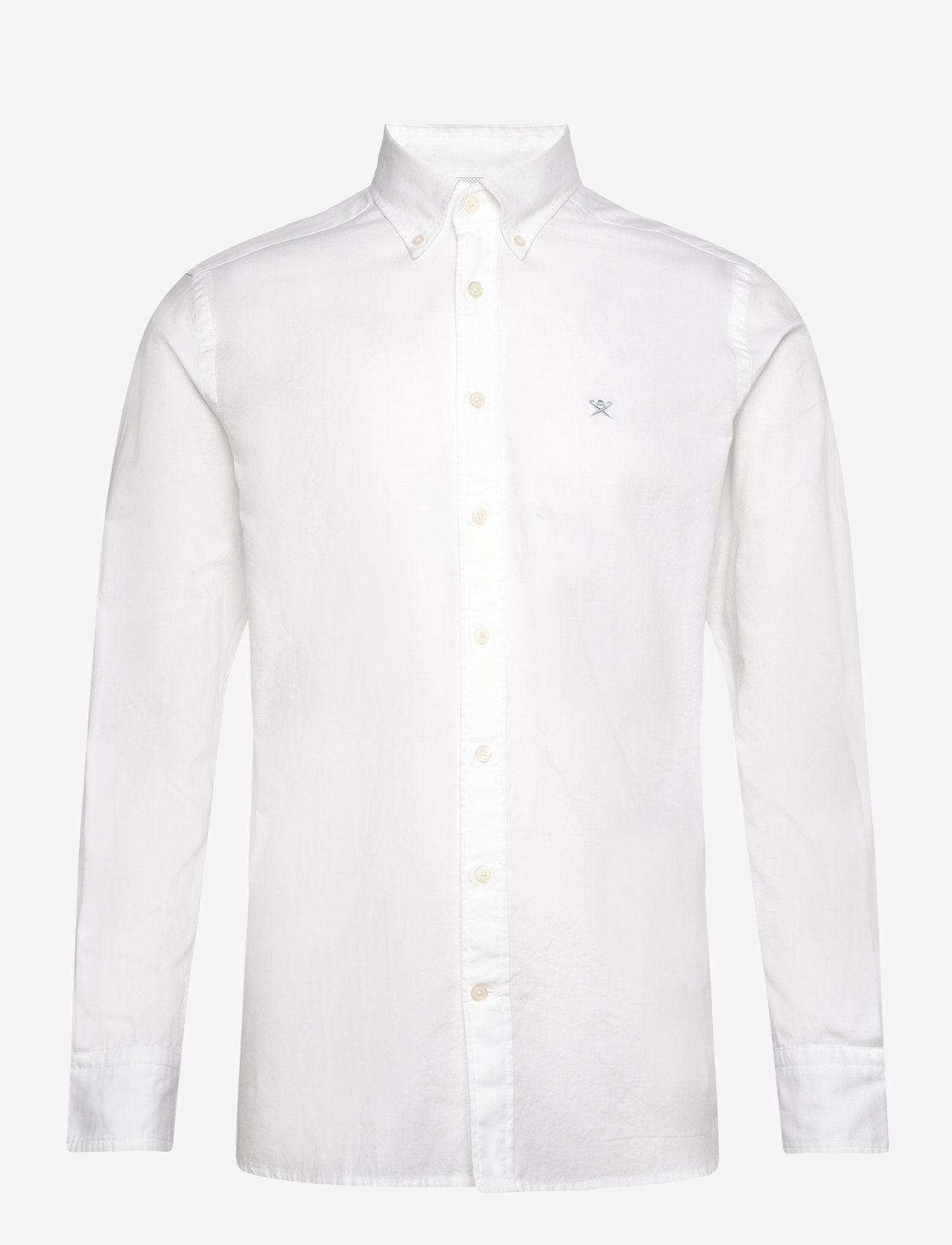 Hackett London - ESS GMT DYED OXFORD - optic white - 0