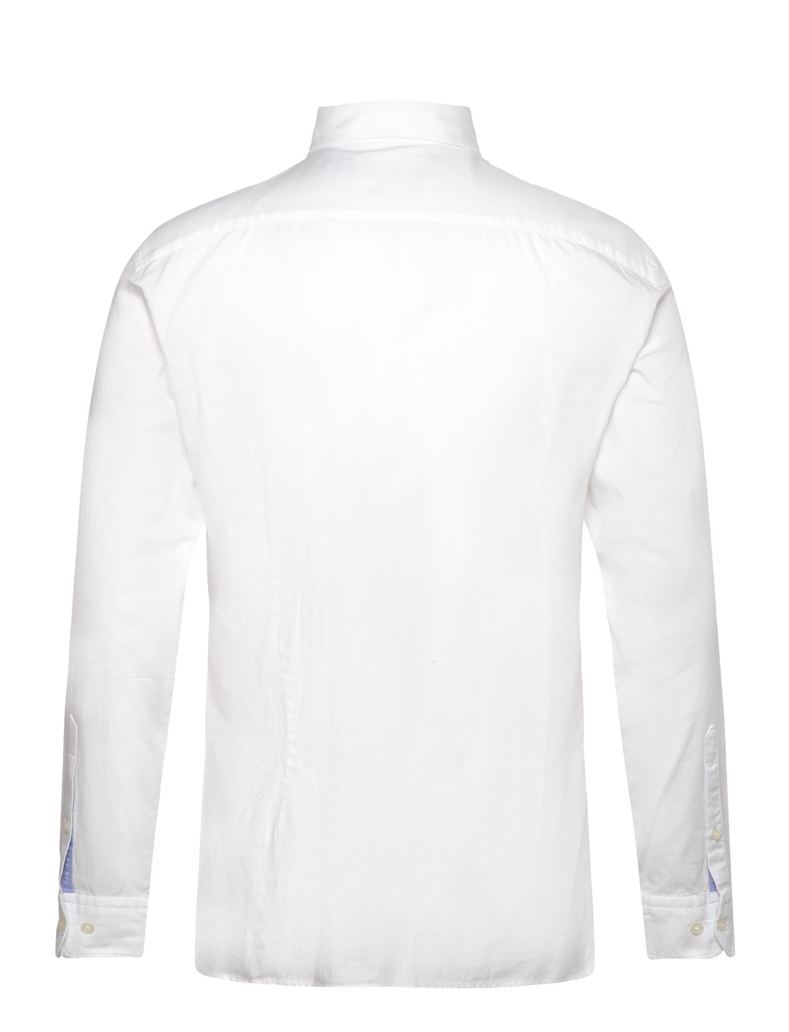 Hackett London - ESS GMT DYED OXFORD - optic white - 1