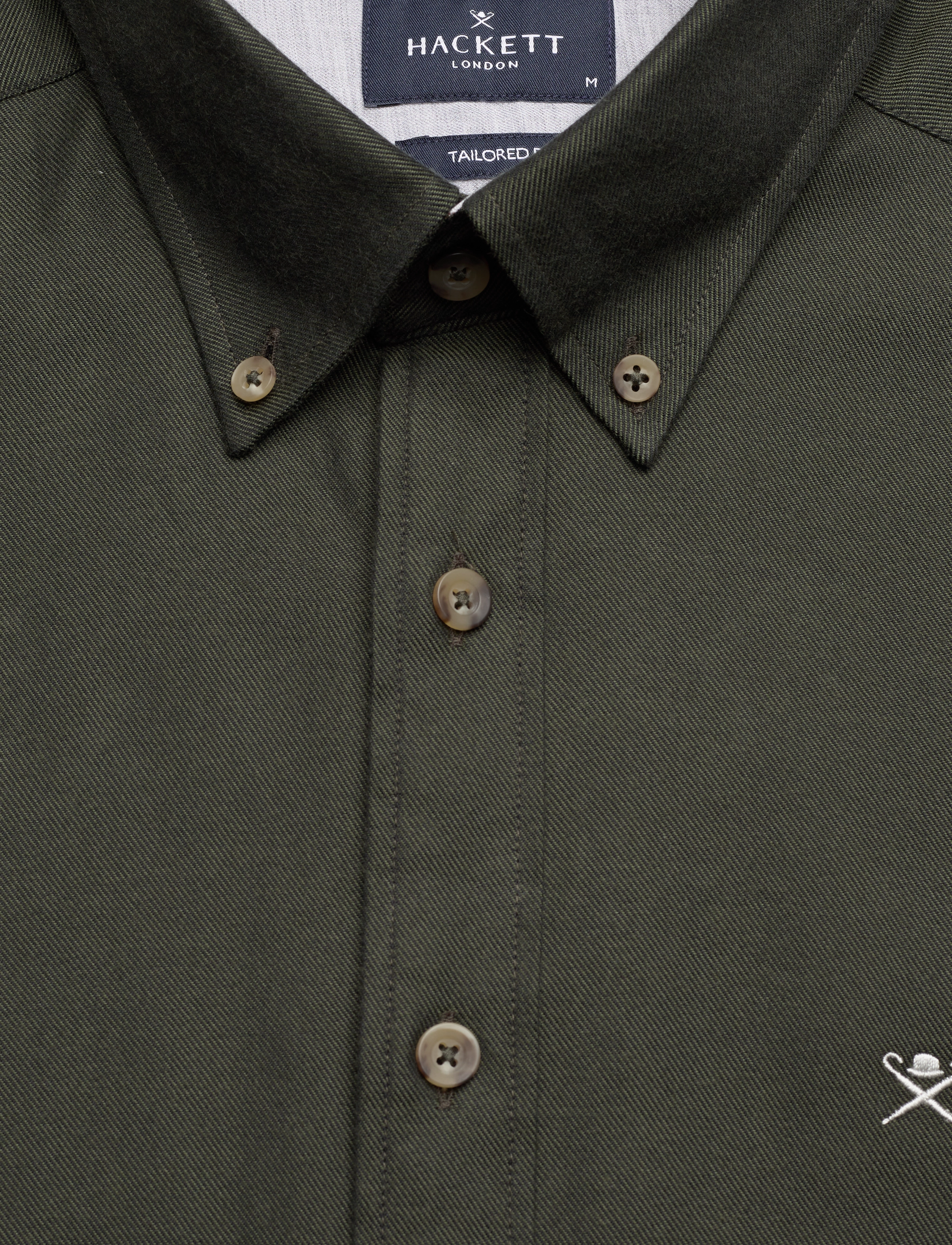Hackett London - FLANNEL TRIM - green - 2