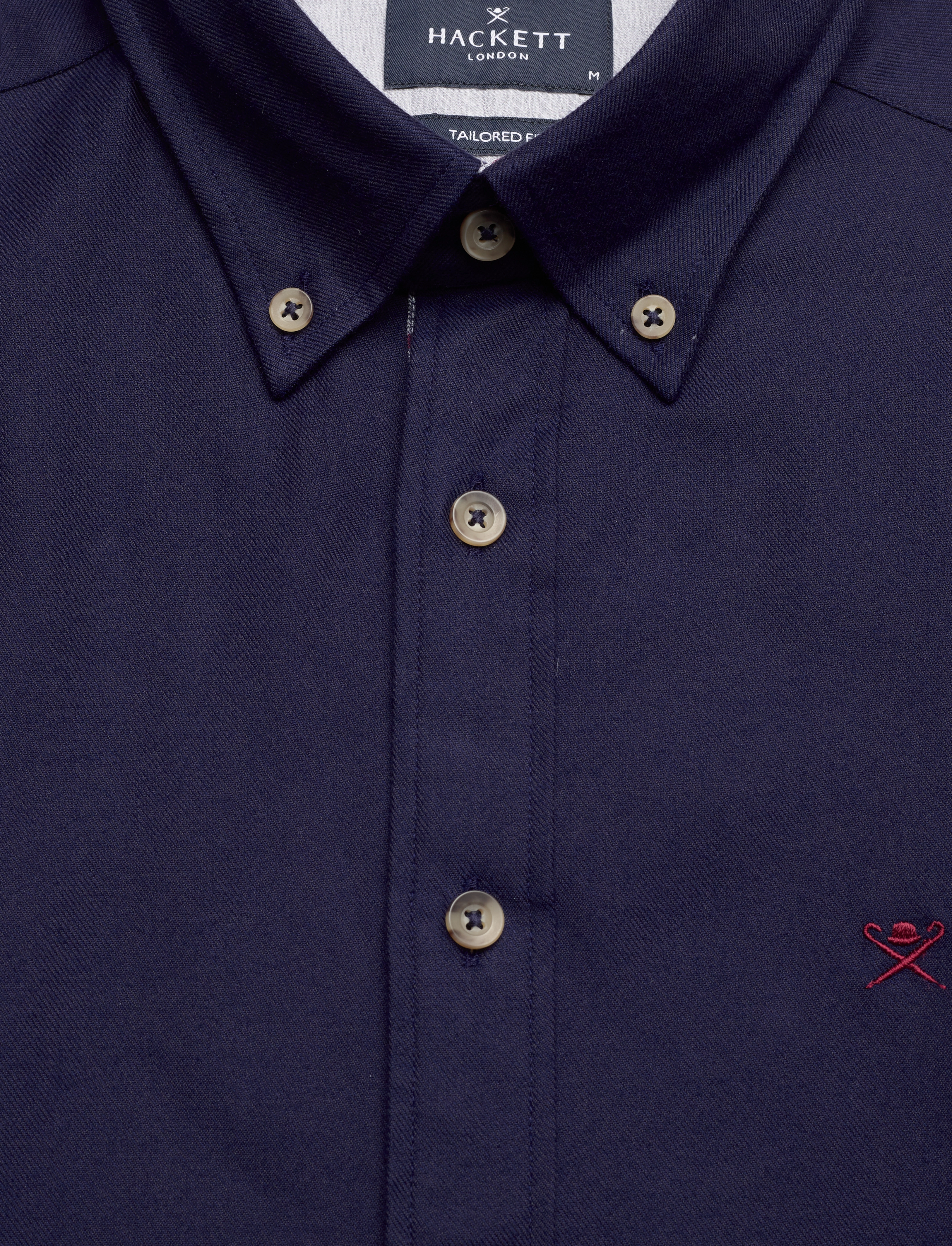 Hackett London - FLANNEL TRIM - navy - 2