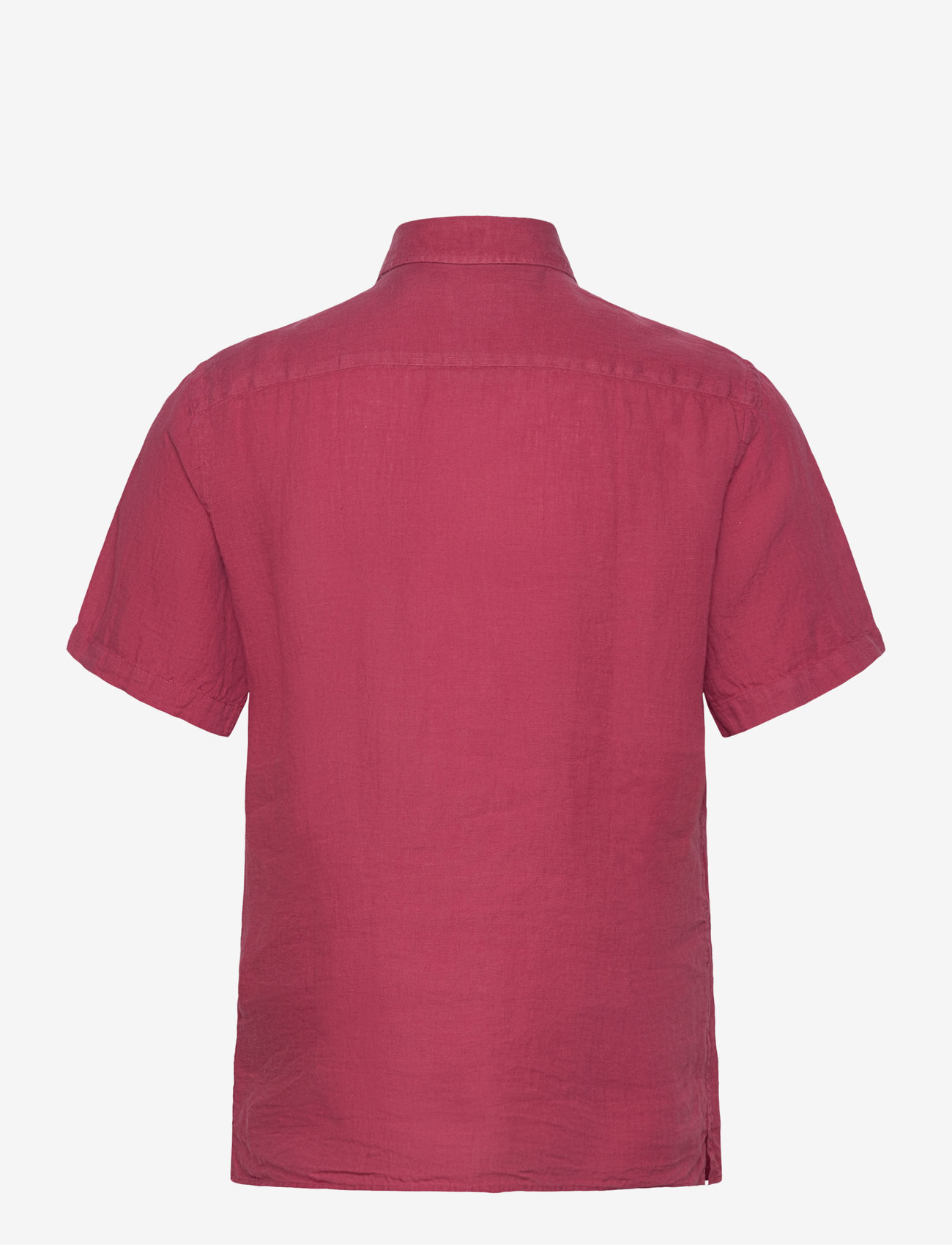 Hackett London - GMD LINEN SS - leinenhemden - cranberry pink - 1
