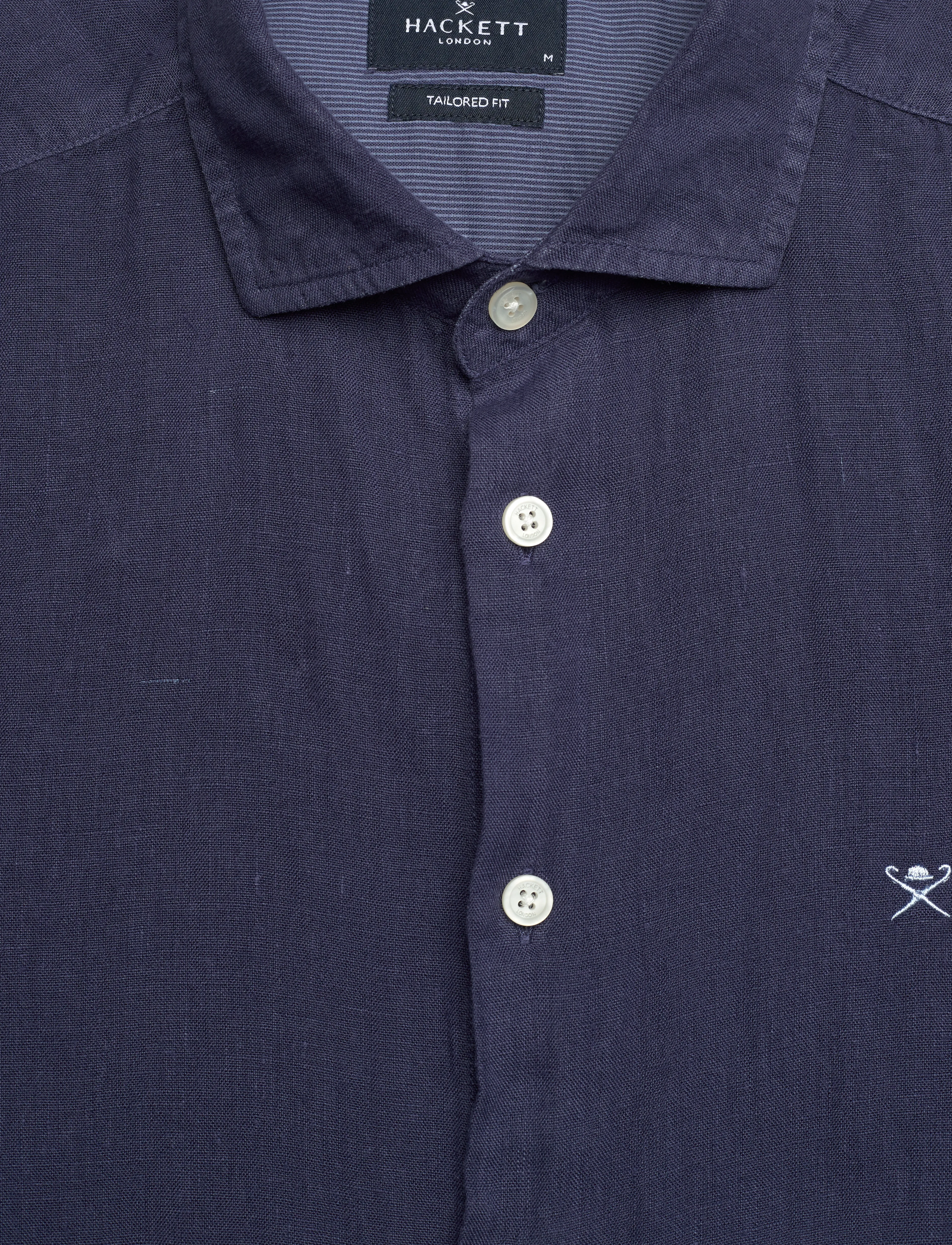Hackett London - GMD LINEN SS - ink blue - 2