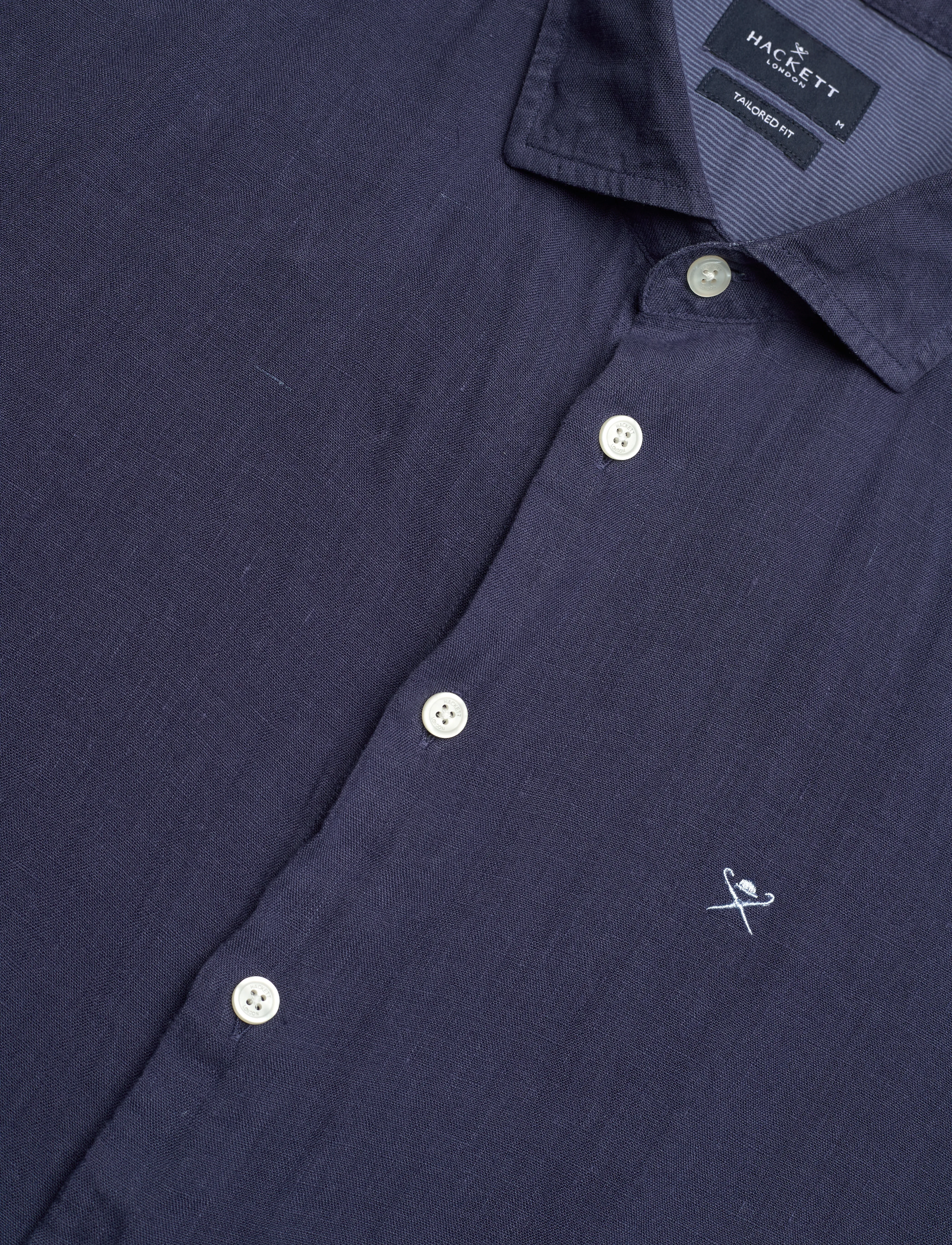 Hackett London - GMD LINEN SS - ink blue - 3