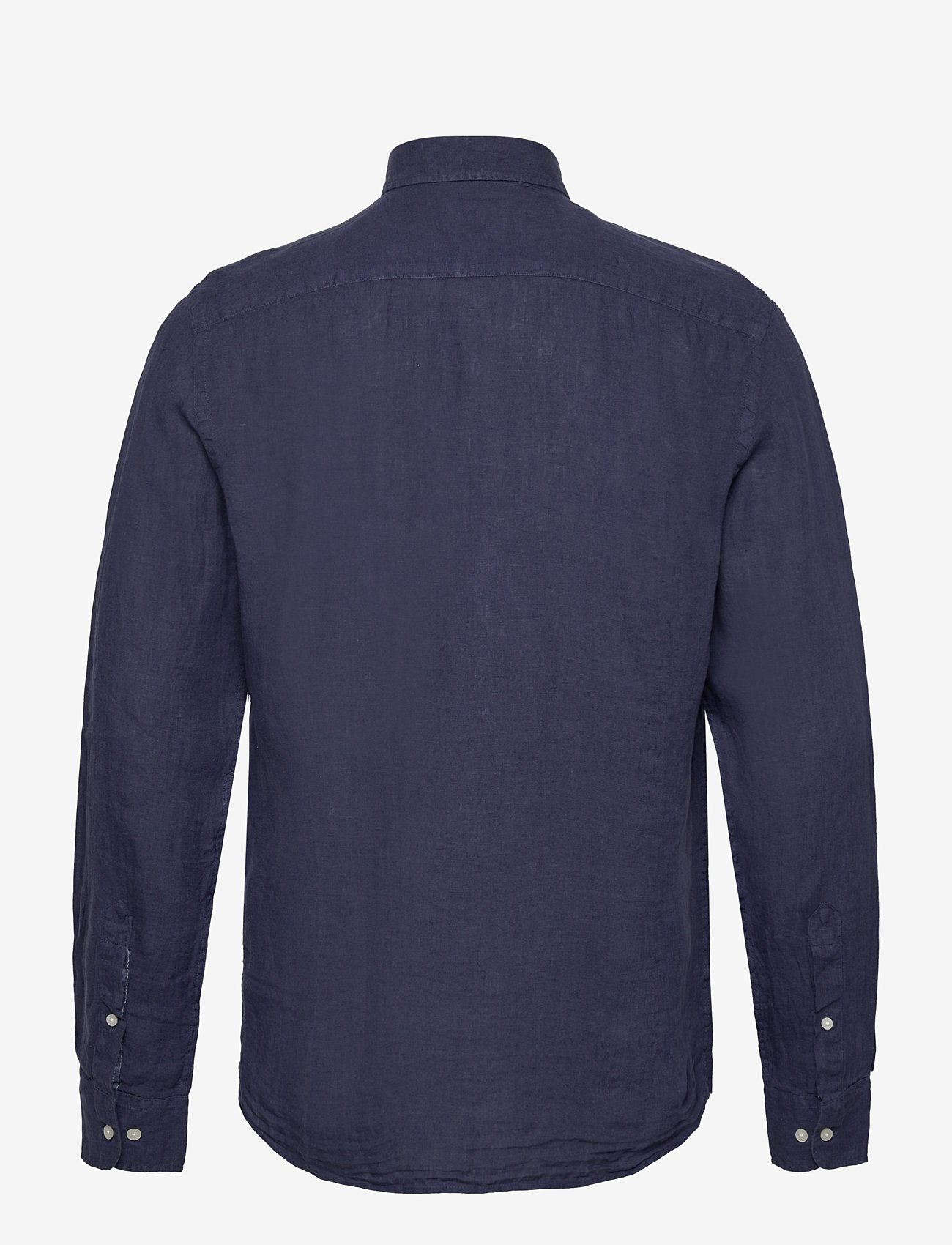Hackett London - ESS GMD LINEN BRPT - hørskjorter - ink blue - 1