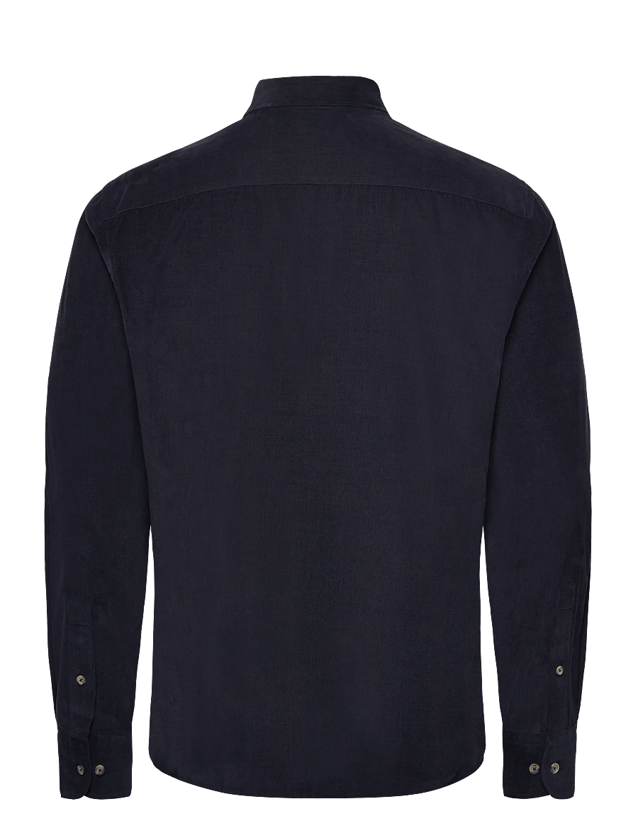 Hackett London - SMART BABYCORD - cordhemden - midnight blue - 1