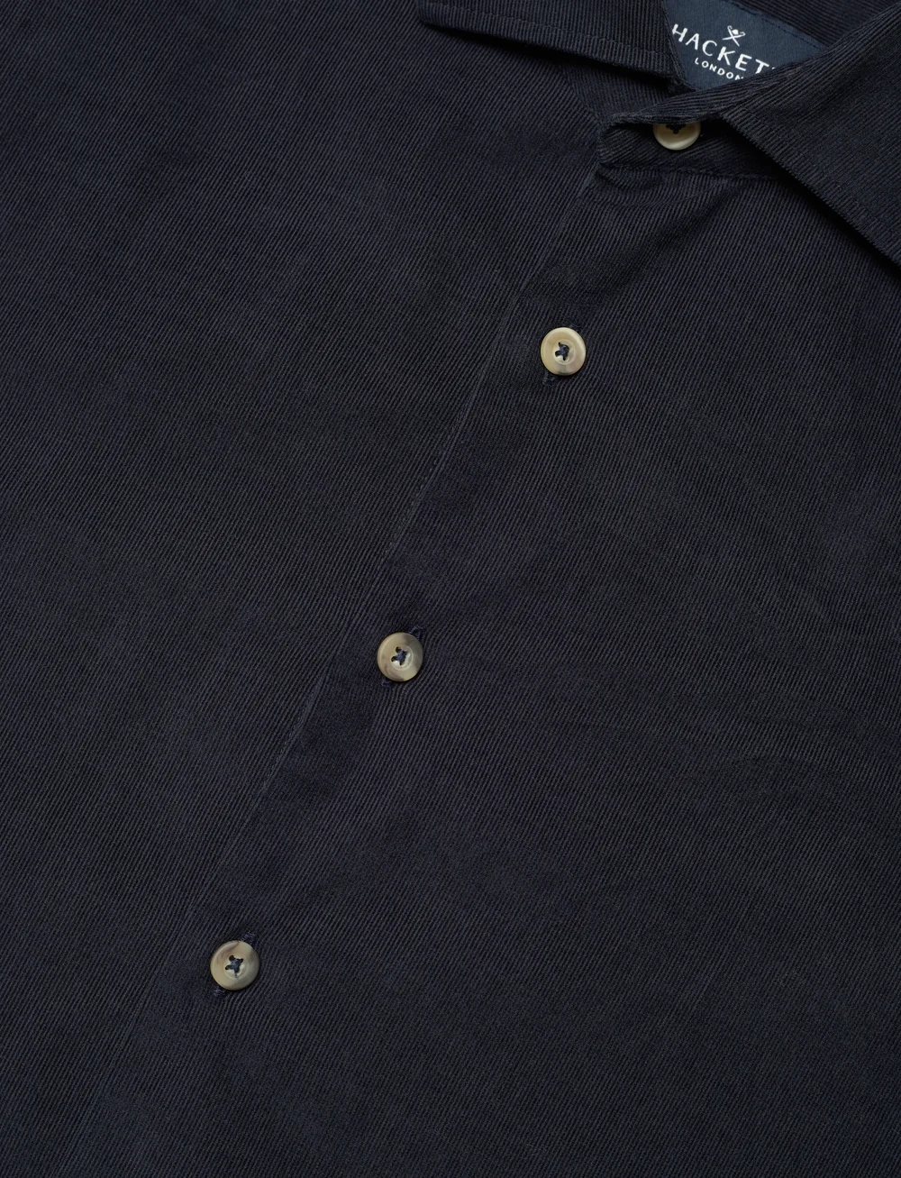 Hackett London - SMART BABYCORD - tavalised t-särgid - midnight blue - 3