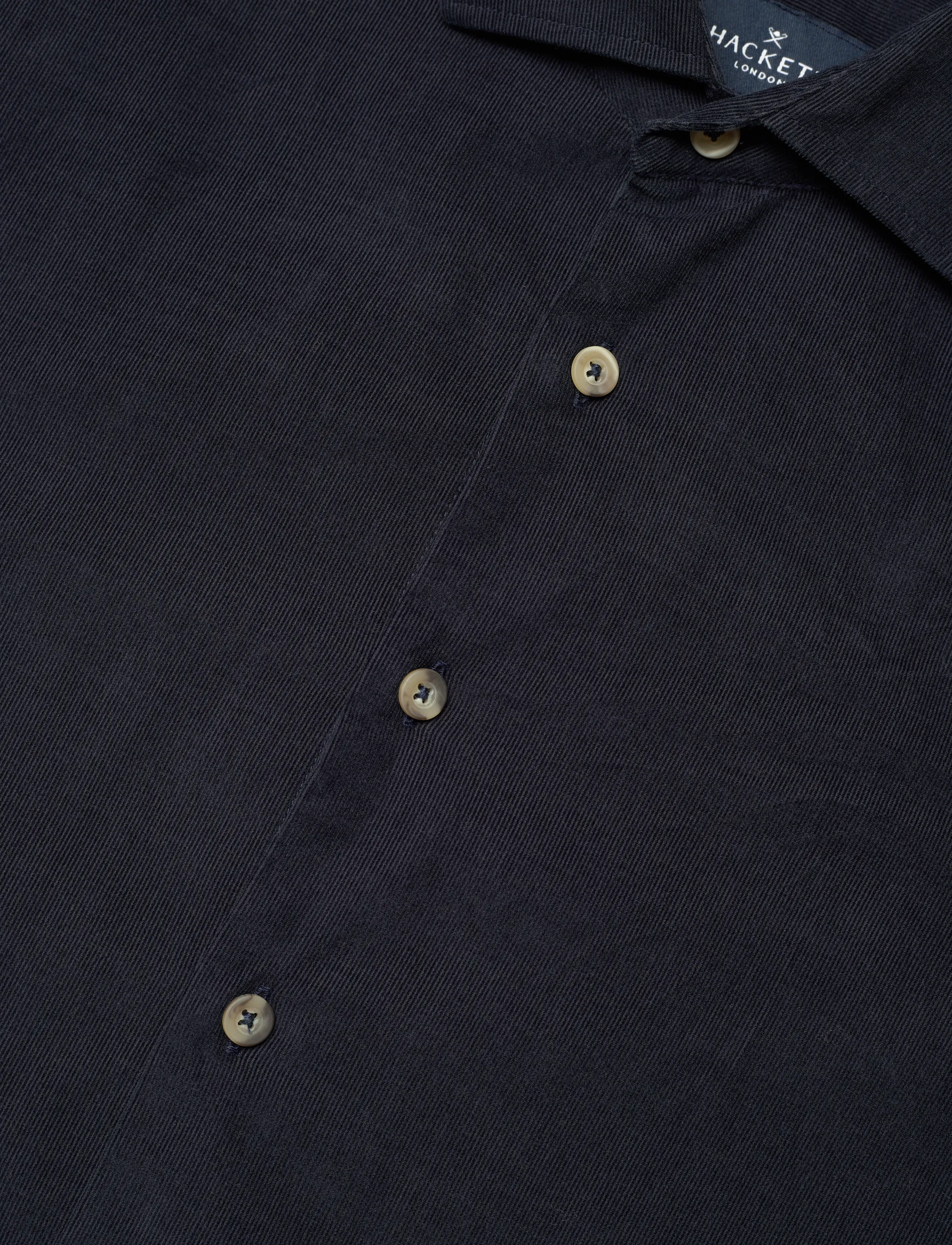 Hackett London - SMART BABYCORD - män - midnight blue - 3
