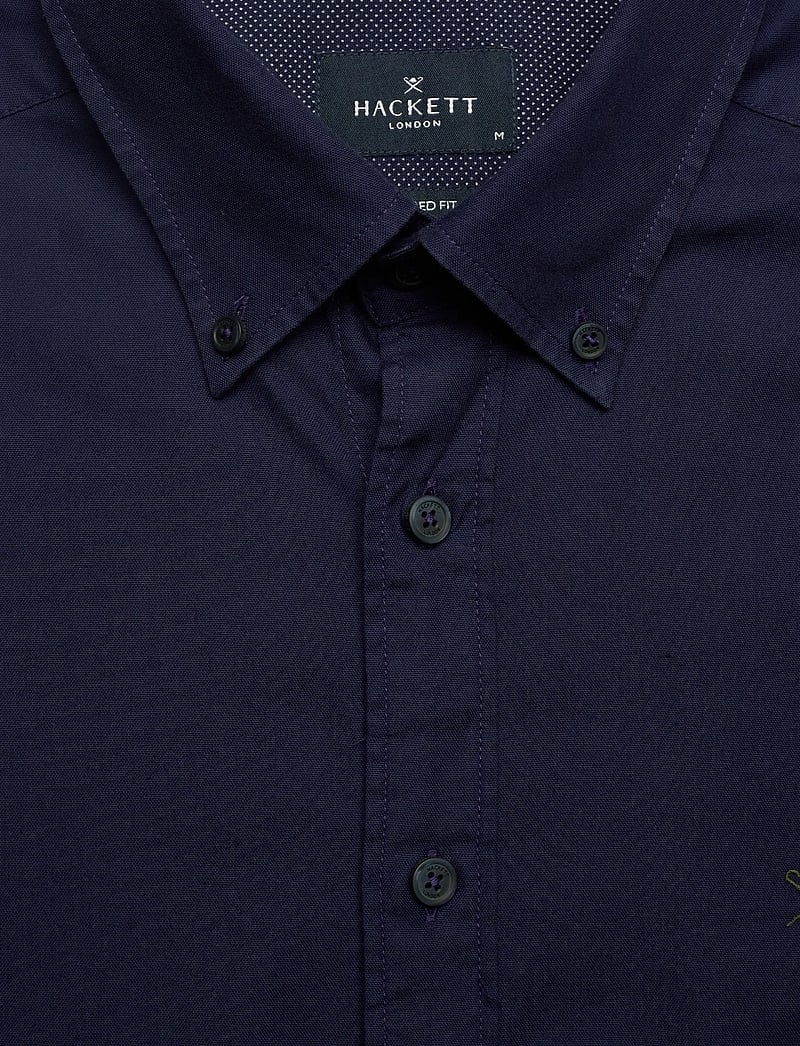 Hackett London - ESS GMT DYED OXFORD - basic skjorter - navy - 2