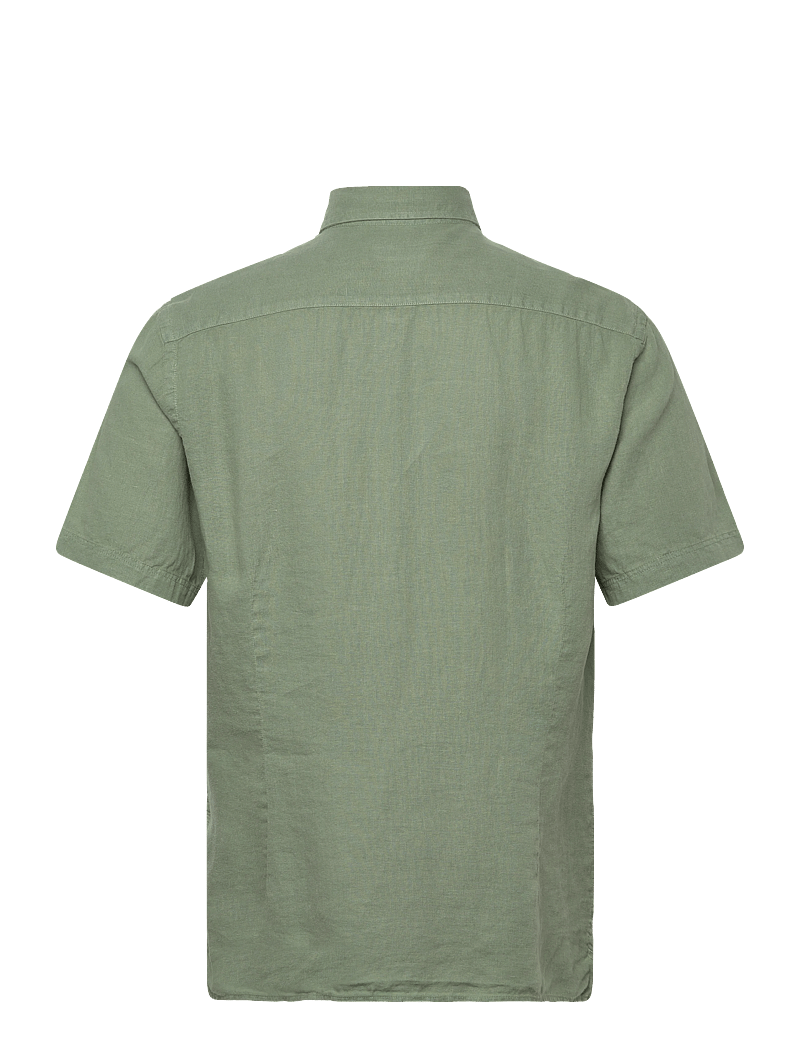 Hackett London - GMD LINEN SS - basic skjorter - sage green - 1