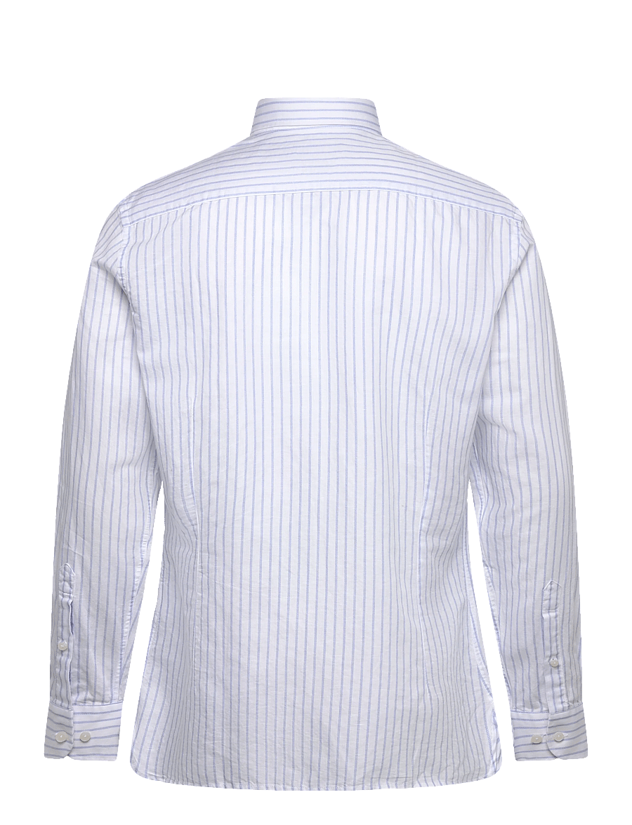Hackett London - COT LIN SUMMER STRIPE - basic-hemden - light blue - 2