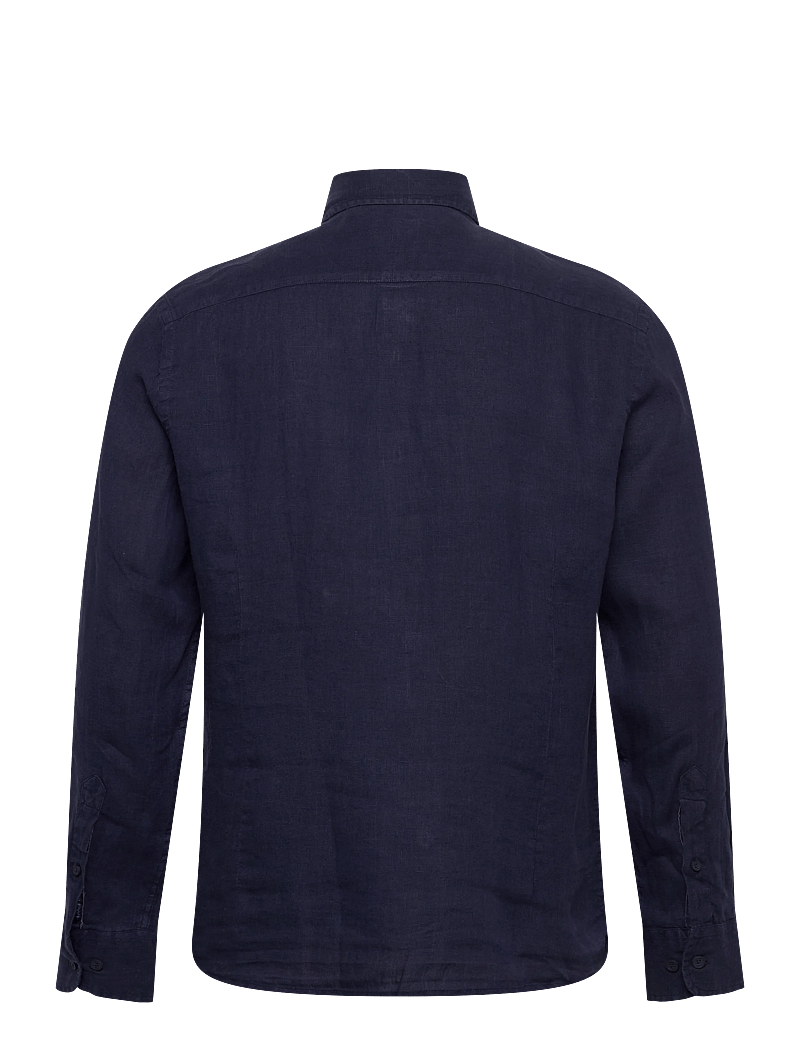 Hackett London - ESS GMD LINEN BRPT - basic-hemden - old navy - 1