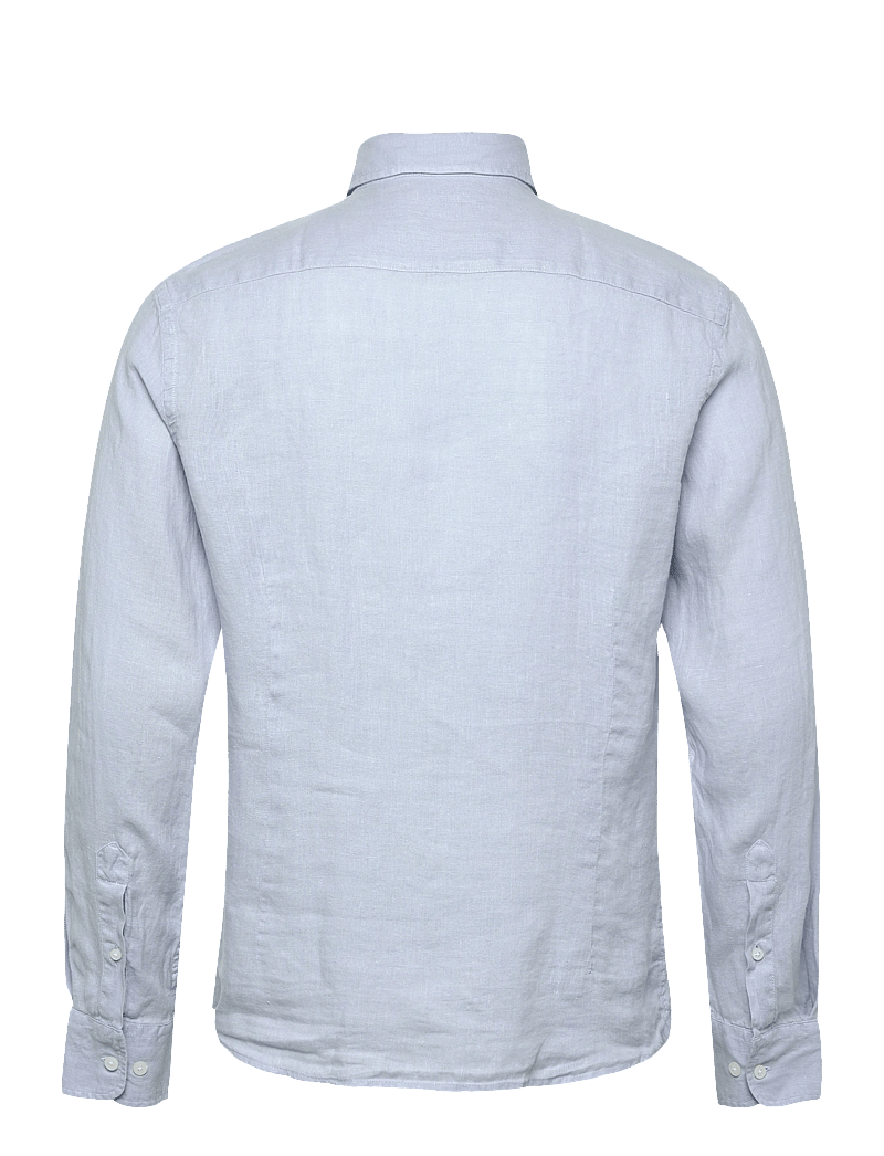 Hackett London - ESS GMD LINEN BRPT - linasest riidest särgid - oxford blue - 1