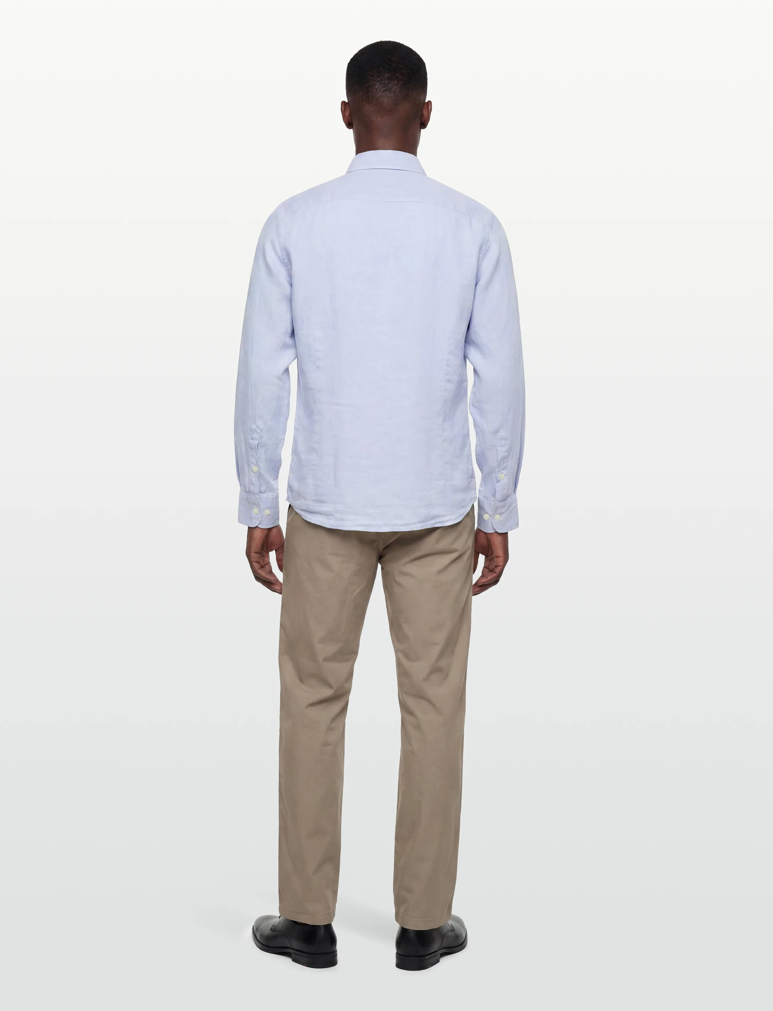 Hackett London - ESS GMD LINEN BRPT - leinenhemden - oxford blue - 4