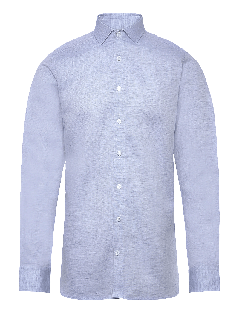 Hackett London - COT LIN SOLID - basic-hemden - summer blue - 0