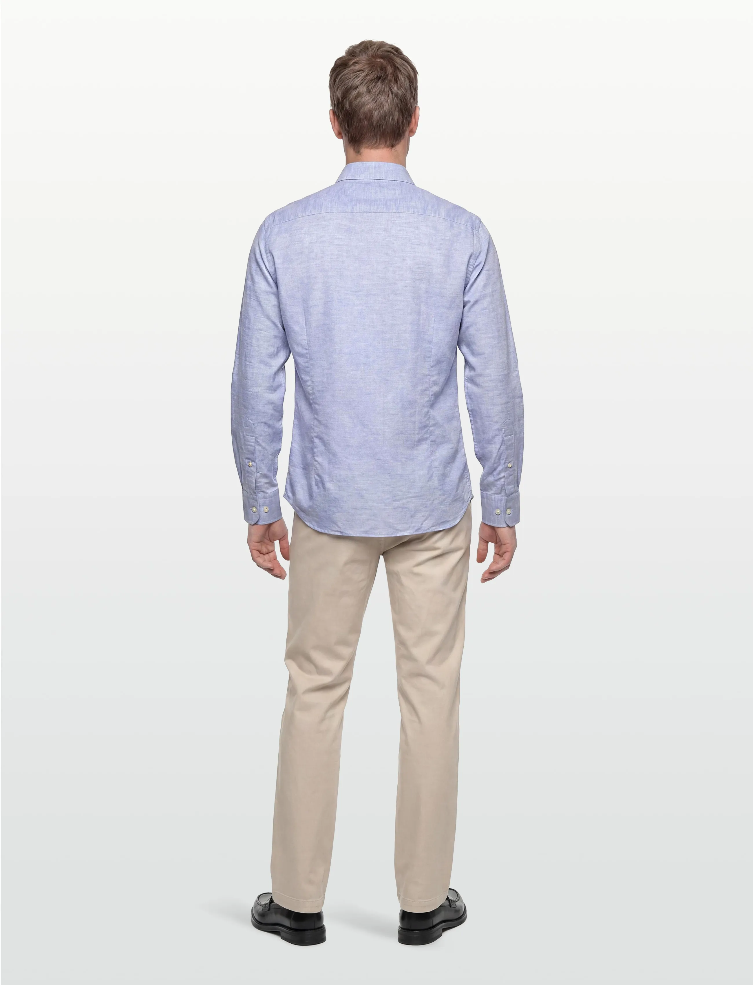 Hackett London - COT LIN SOLID - basic-hemden - summer blue - 4