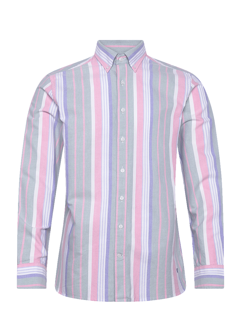 Hackett London - HERITAGE MULTI OX STR - tavalised t-särgid - sage green - 0