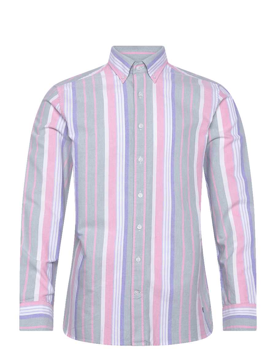 Hackett London - HERITAGE MULTI OX STR - basic skjorter - sage green - 1