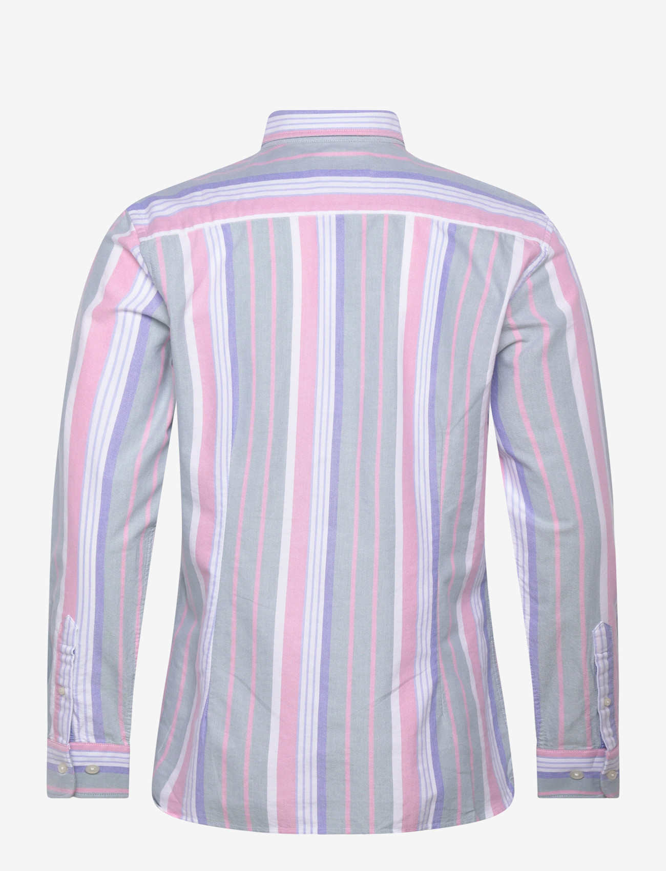 Hackett London - HERITAGE MULTI OX STR - tavalised t-särgid - sage green - 1