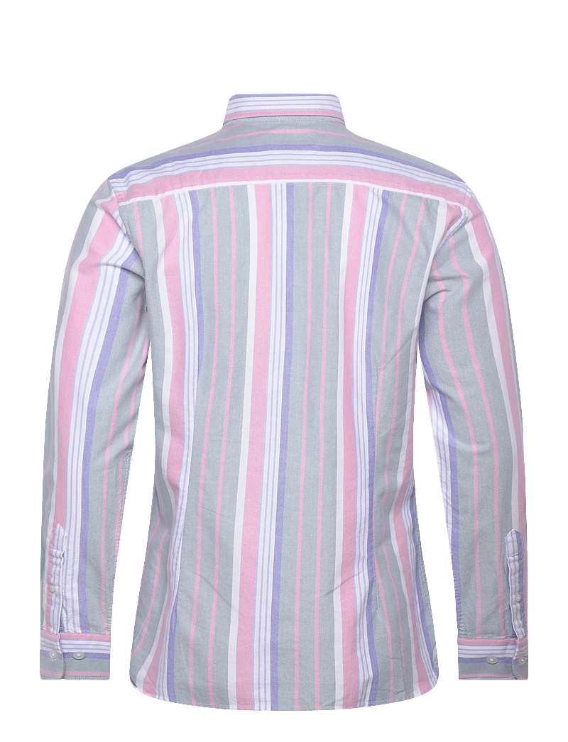 Hackett London - HERITAGE MULTI OX STR - tavalised t-särgid - sage green - 1