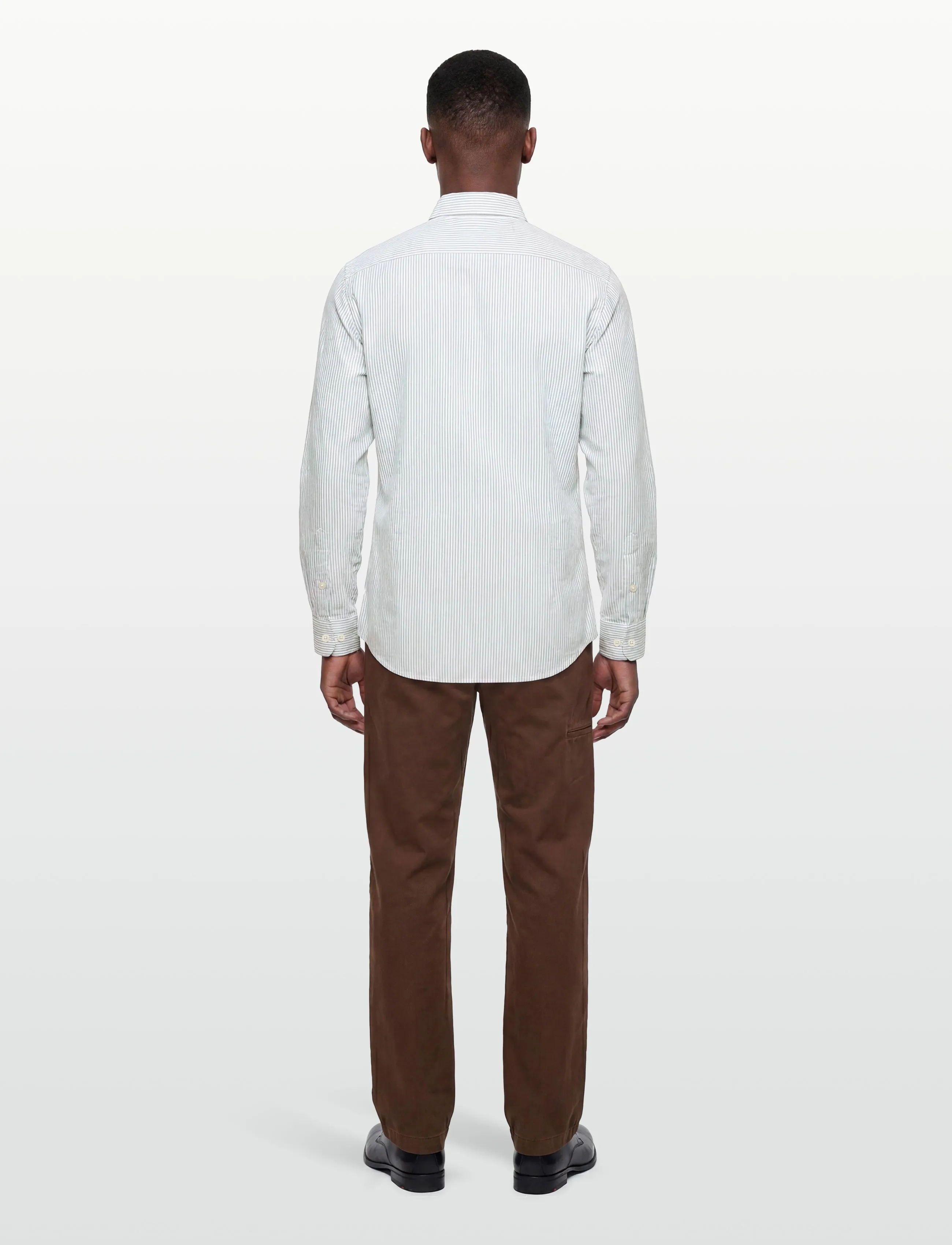 Hackett London - ESS LINEN BENGAL - basic shirts - sage green - 4