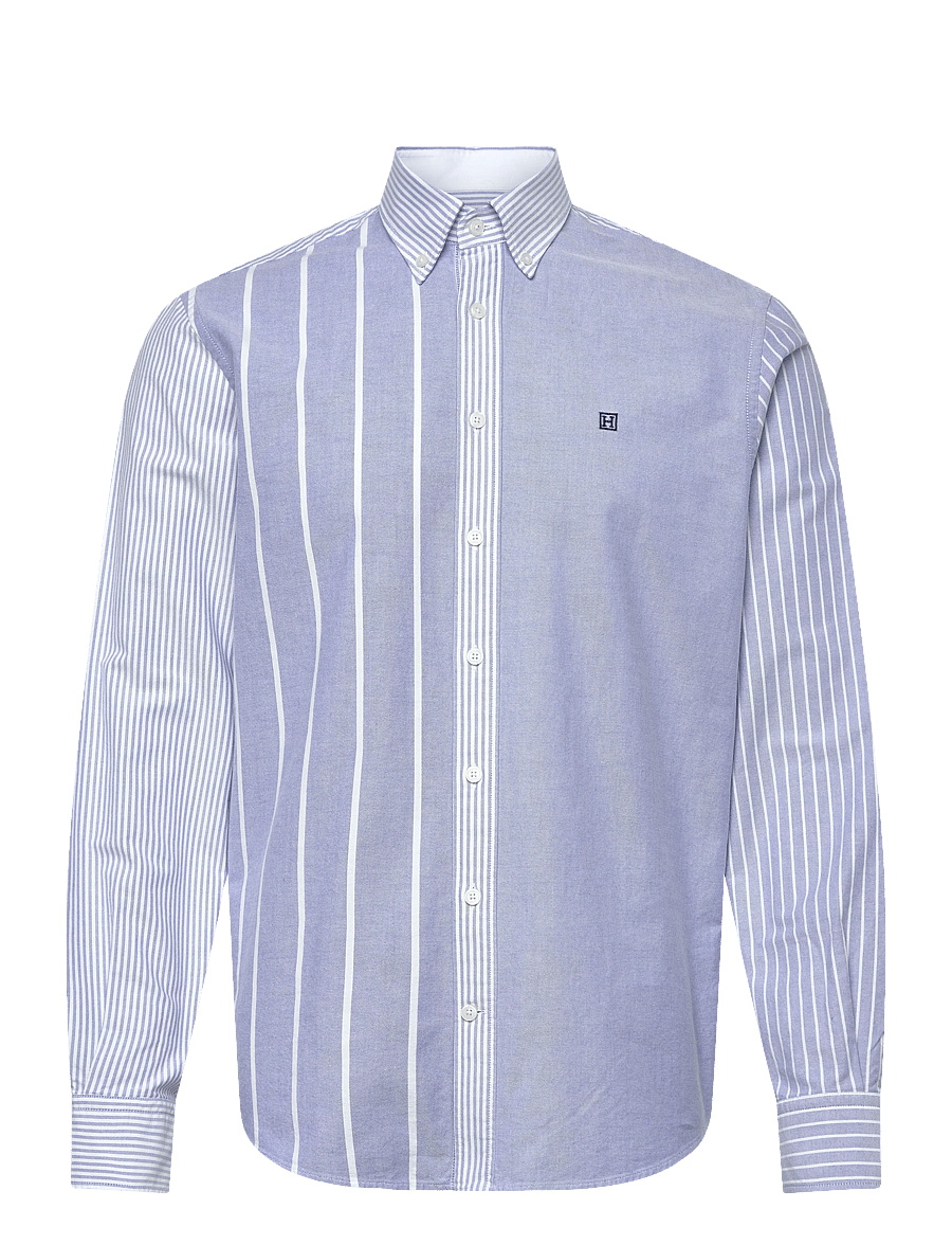 Hackett London - HERITAGE PATCHWORK OXF - basic-hemden - summer blue - 0