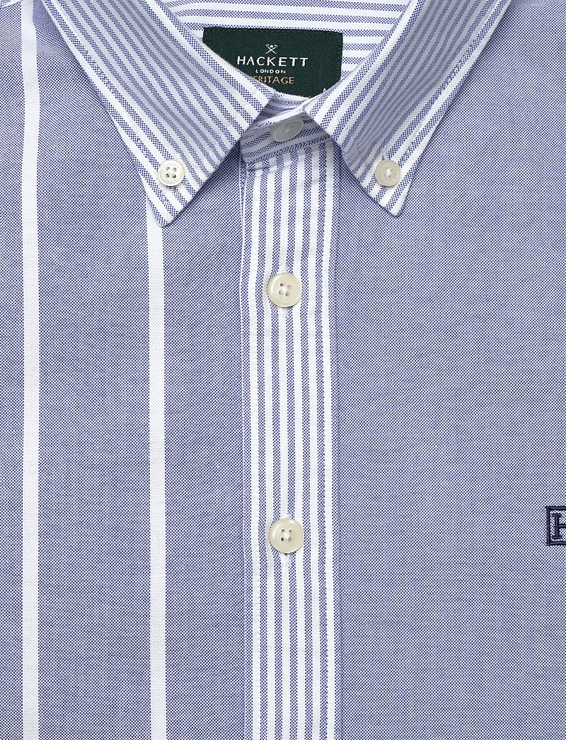 Hackett London - HERITAGE PATCHWORK OXF - basic skjortor - summer blue - 2