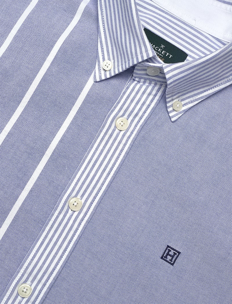 Hackett London - HERITAGE PATCHWORK OXF - basic skjortor - summer blue - 3