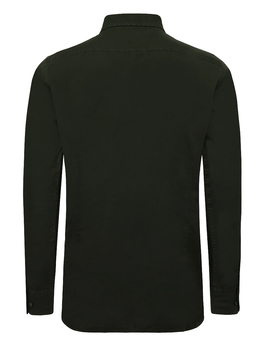 Hackett London - ESS GMT DYED OXFORD - hunter green - 1