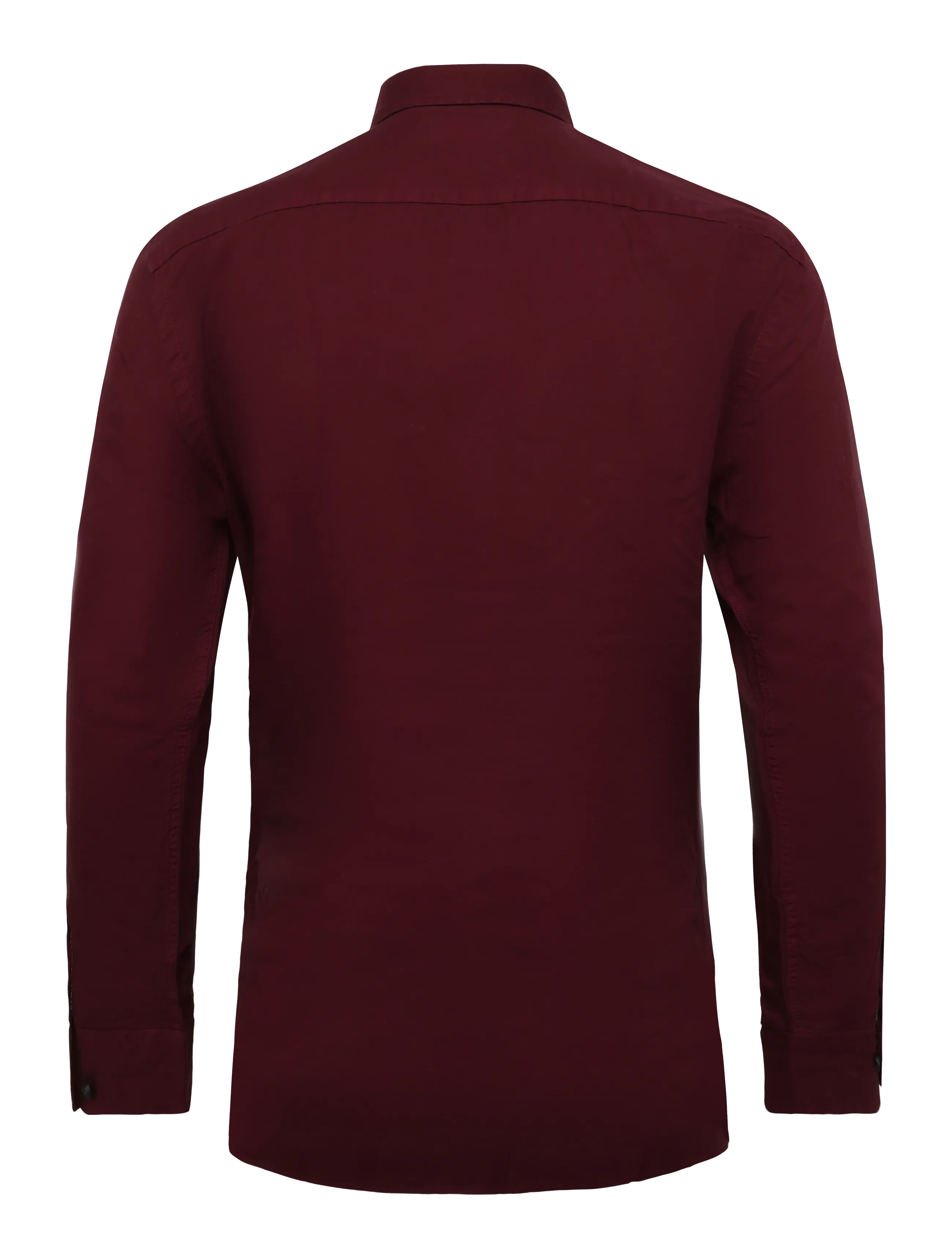 Hackett London - ESS GMT DYED OXFORD - oxblood red - 1