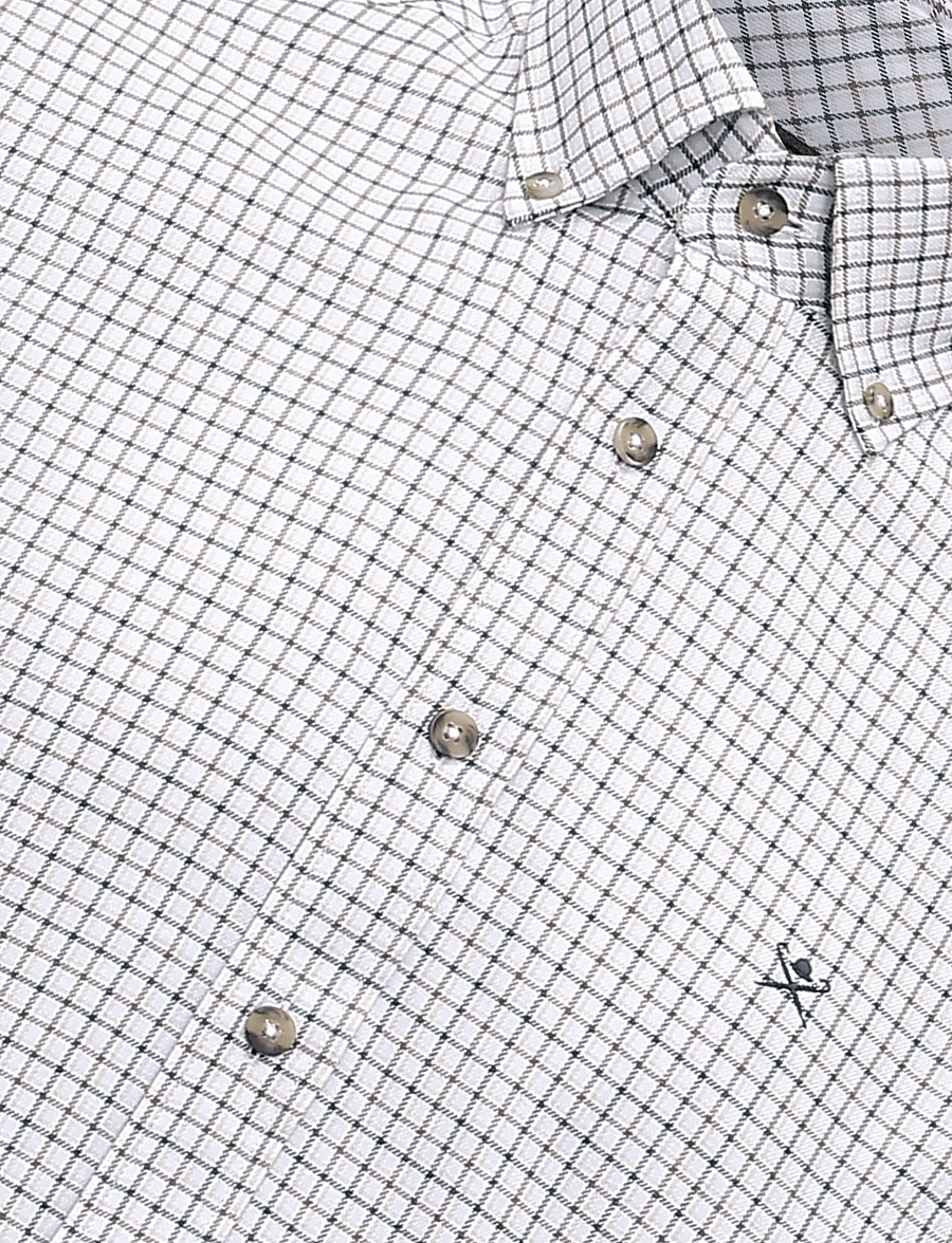 Hackett London - FLANNEL CHECK - flanell-hemden - hunter green - 2