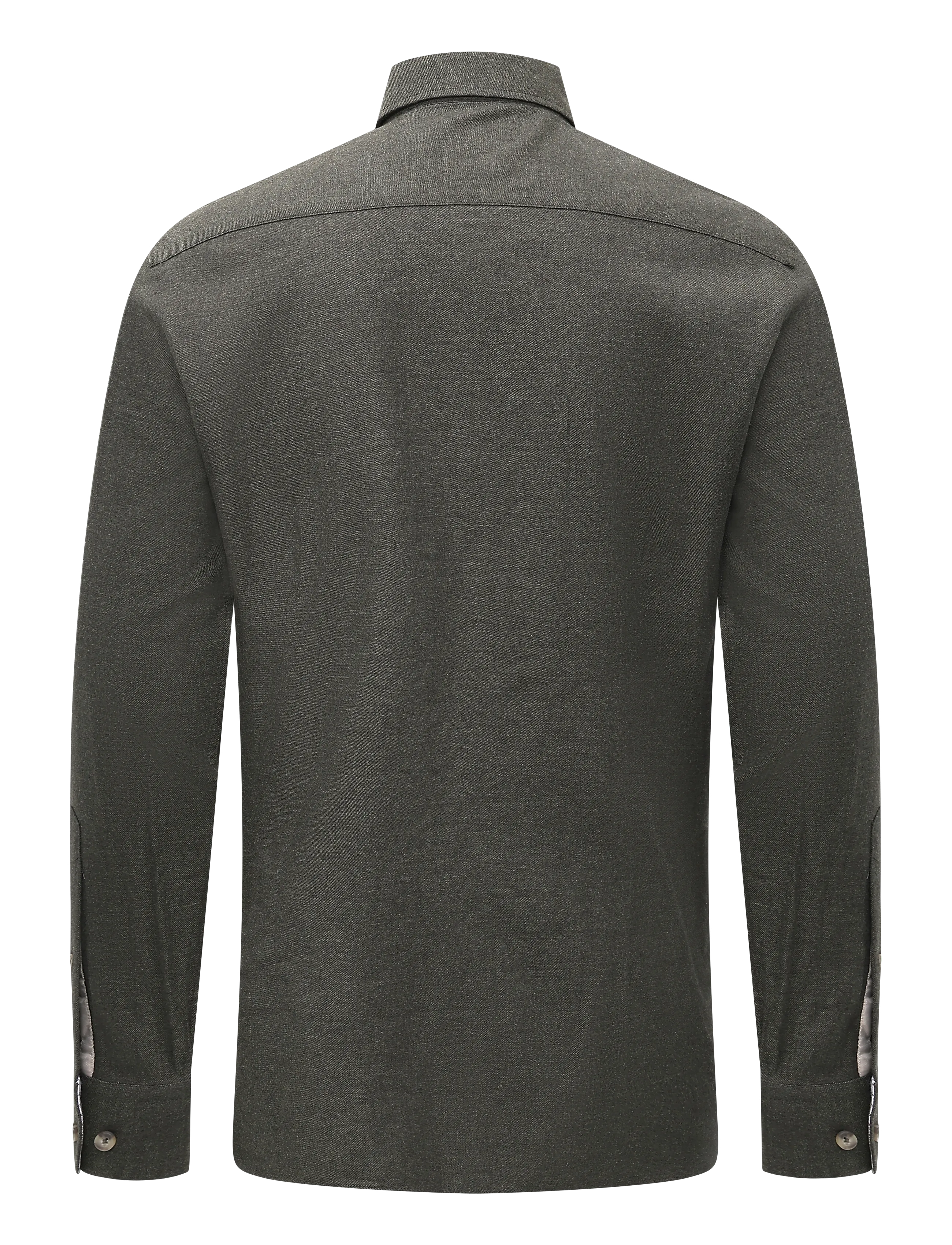 Hackett London - FLANNEL MULTI TRIM - flannel-skjorter - hunter green - 1