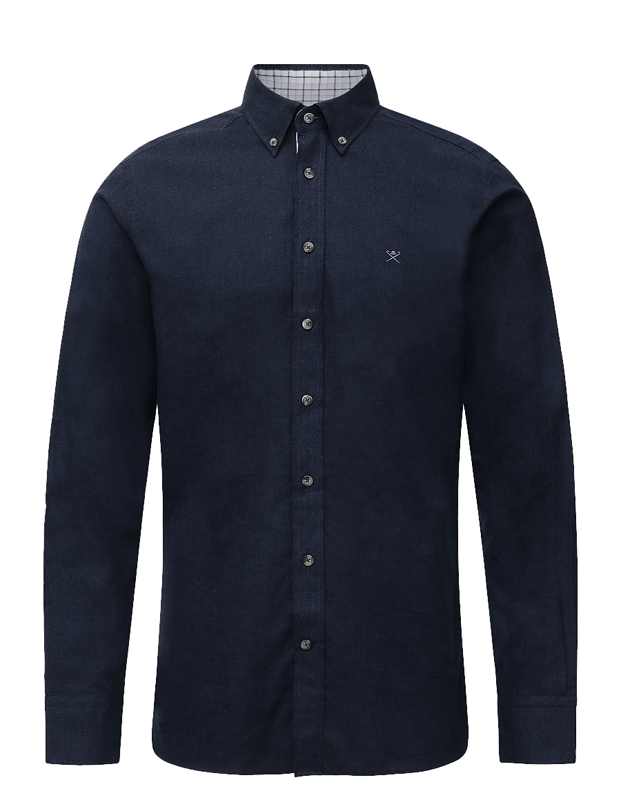 Hackett London - FLANNEL MULTI TRIM - flanellsärgid - old navy - 0