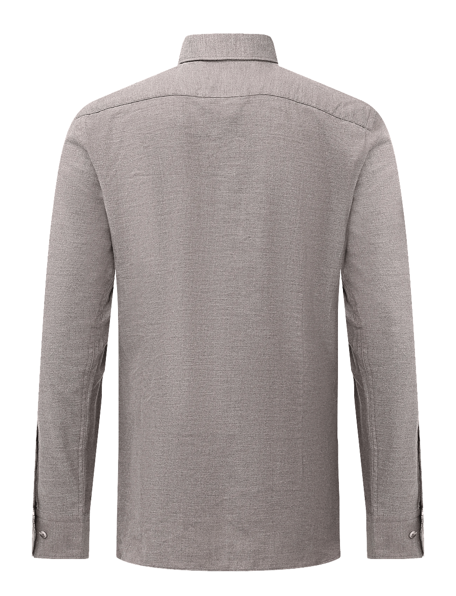 Hackett London - FLANNEL MULTI TRIM - flannel-skjorter - putty beige - 1