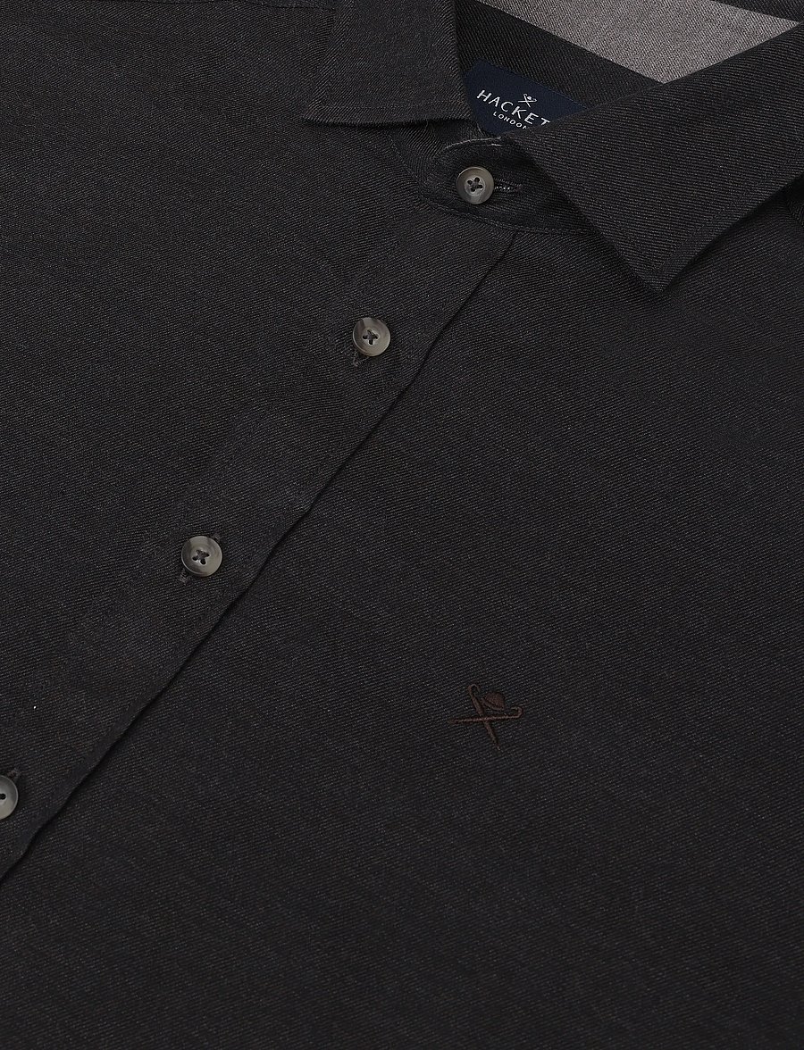 Hackett London - FLANNEL TAPE - ebony brown - 2