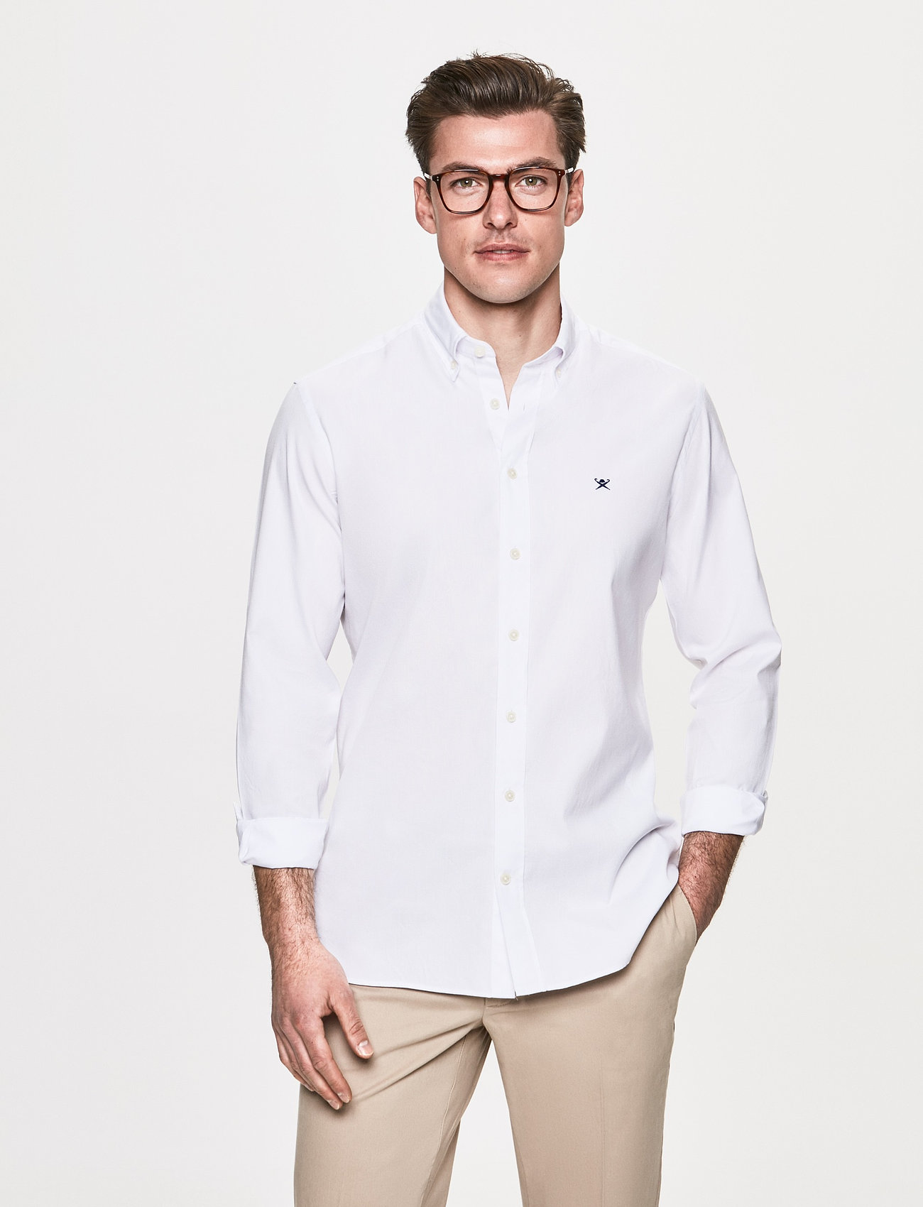 Hackett London - CONTINUITY WSH/OXFORD - white - 3