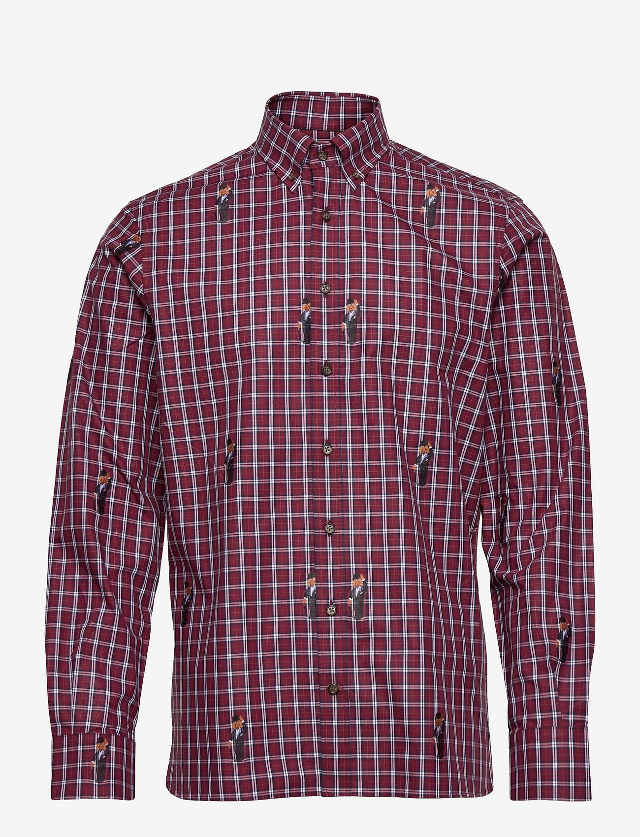 Hackett London - HARRY  FIL COUPE TARTAN - ternede skjorter - multi - 0