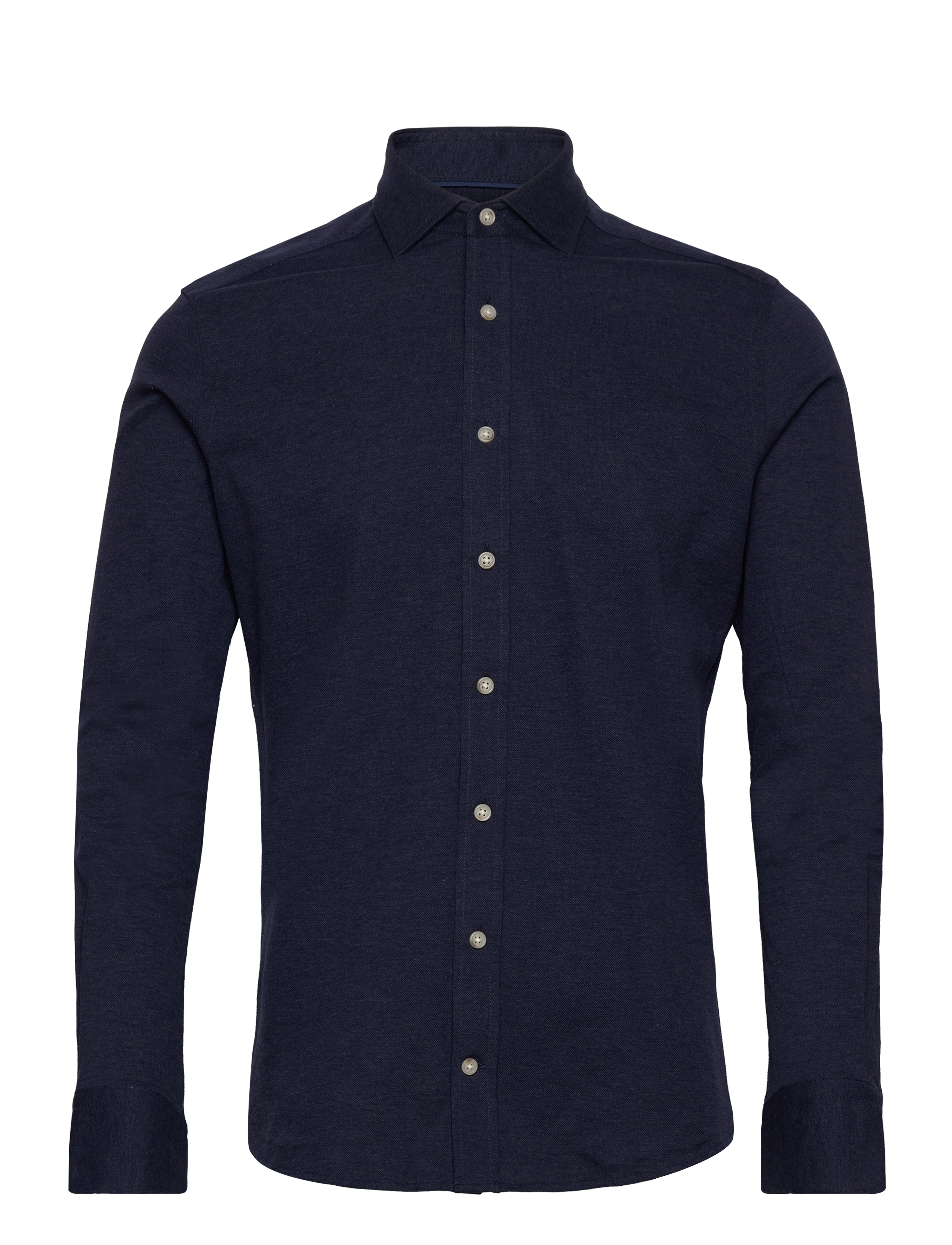 MELANGE PIQUE - NAVY