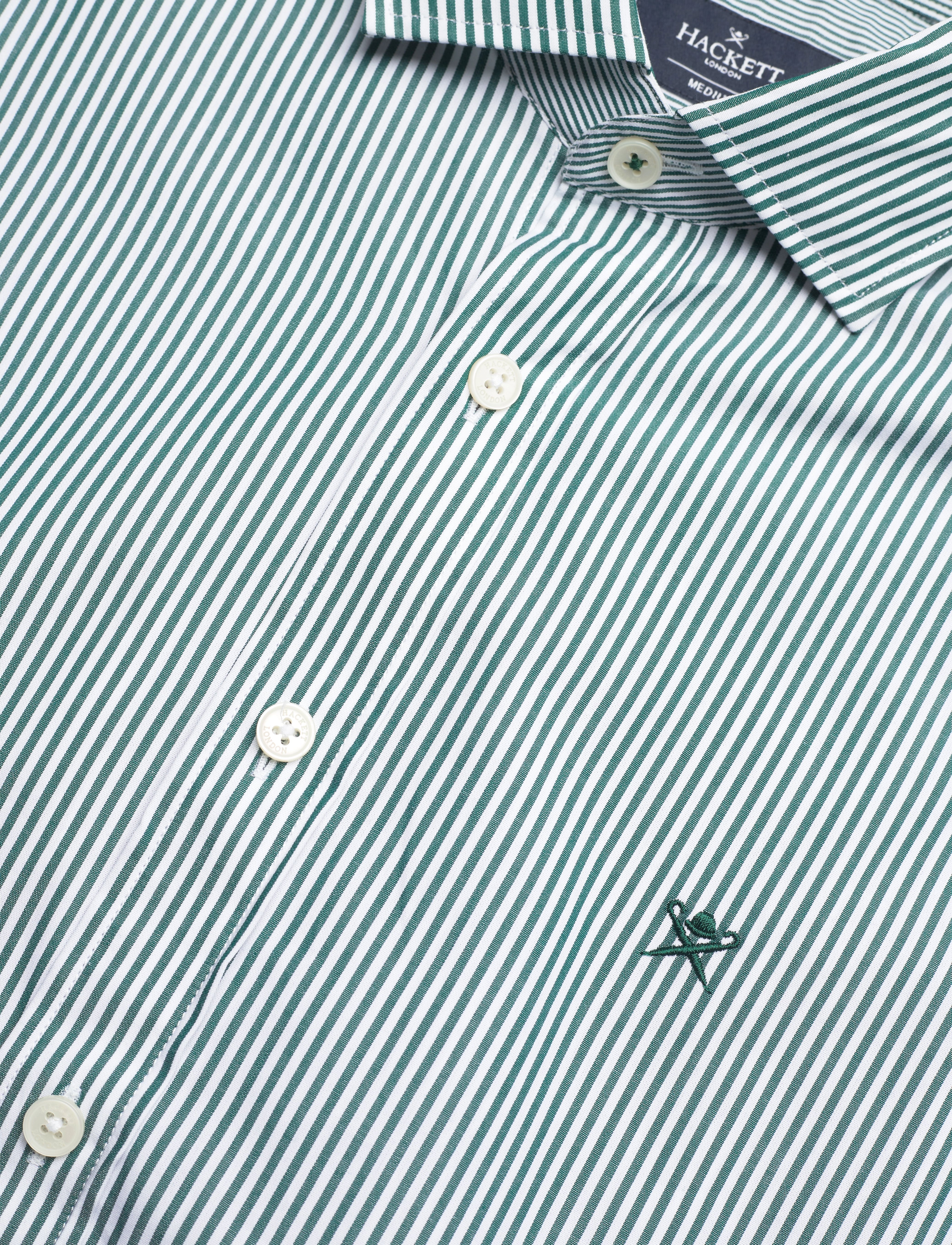 Hackett London - ESSENTIAL BENGAL STR - white/green - 3