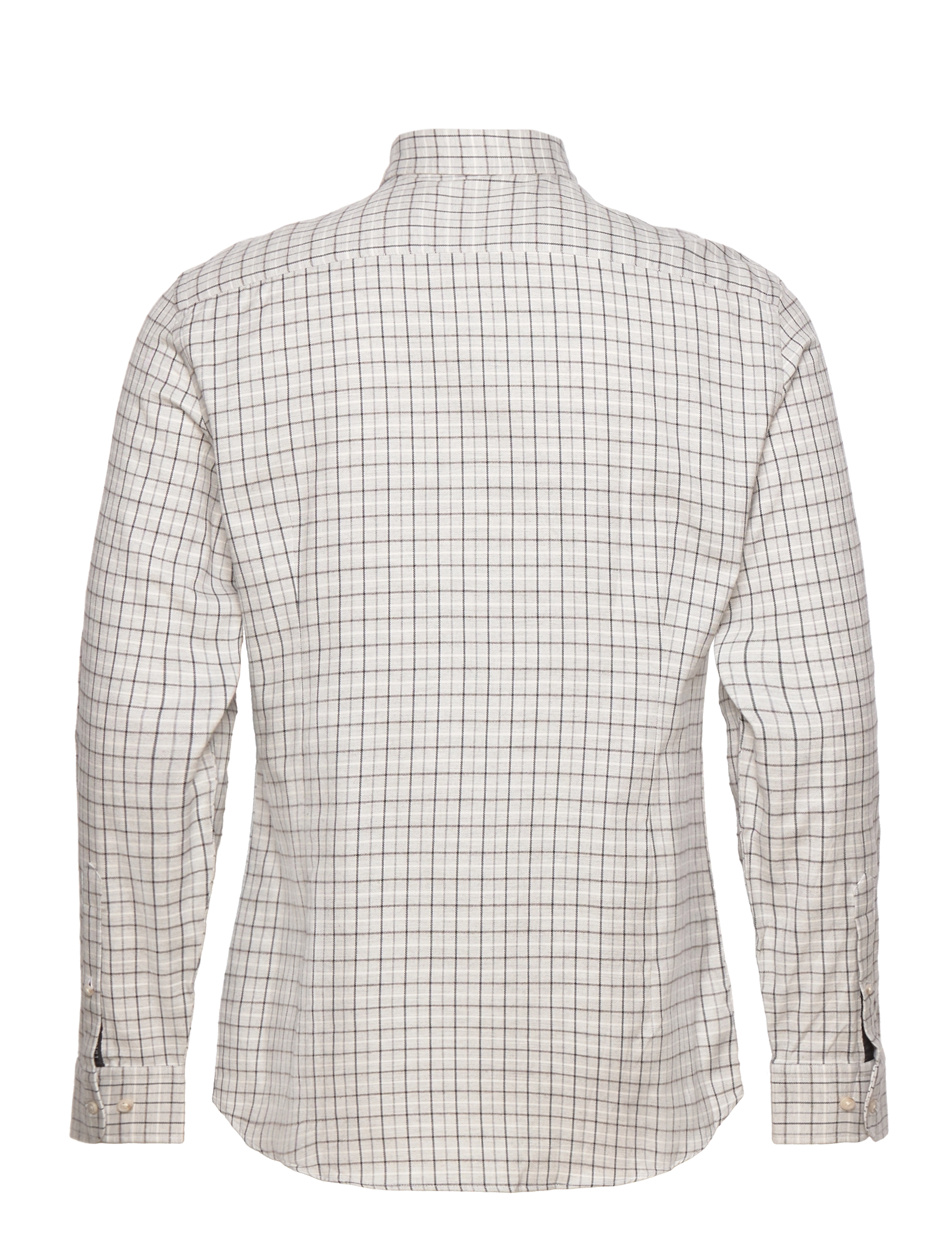 Hackett London - BRUSHED TATTERSAL CHK - grey/chrcl - 1