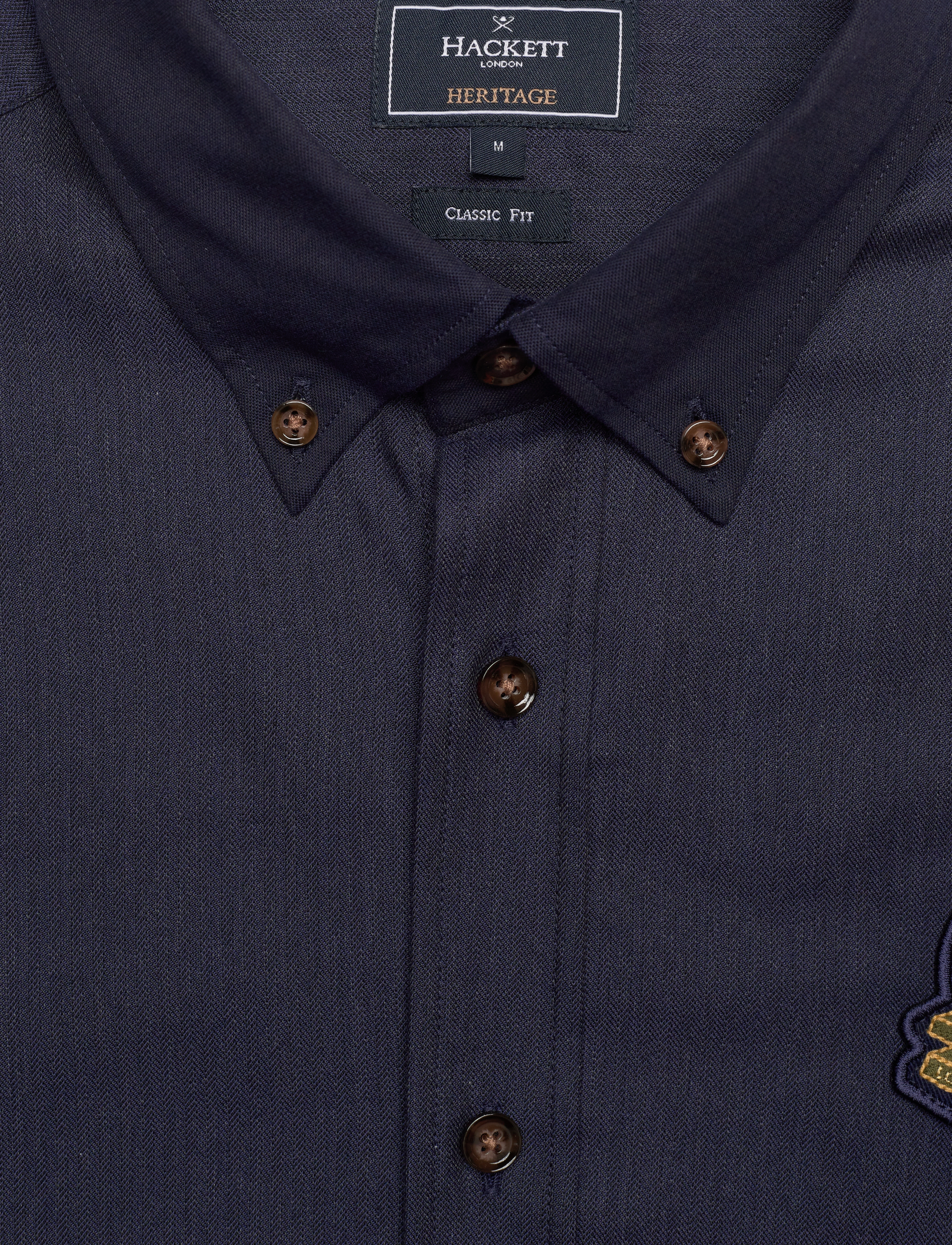 Hackett London - HERITAGE NAVY PANEL - navy - 3